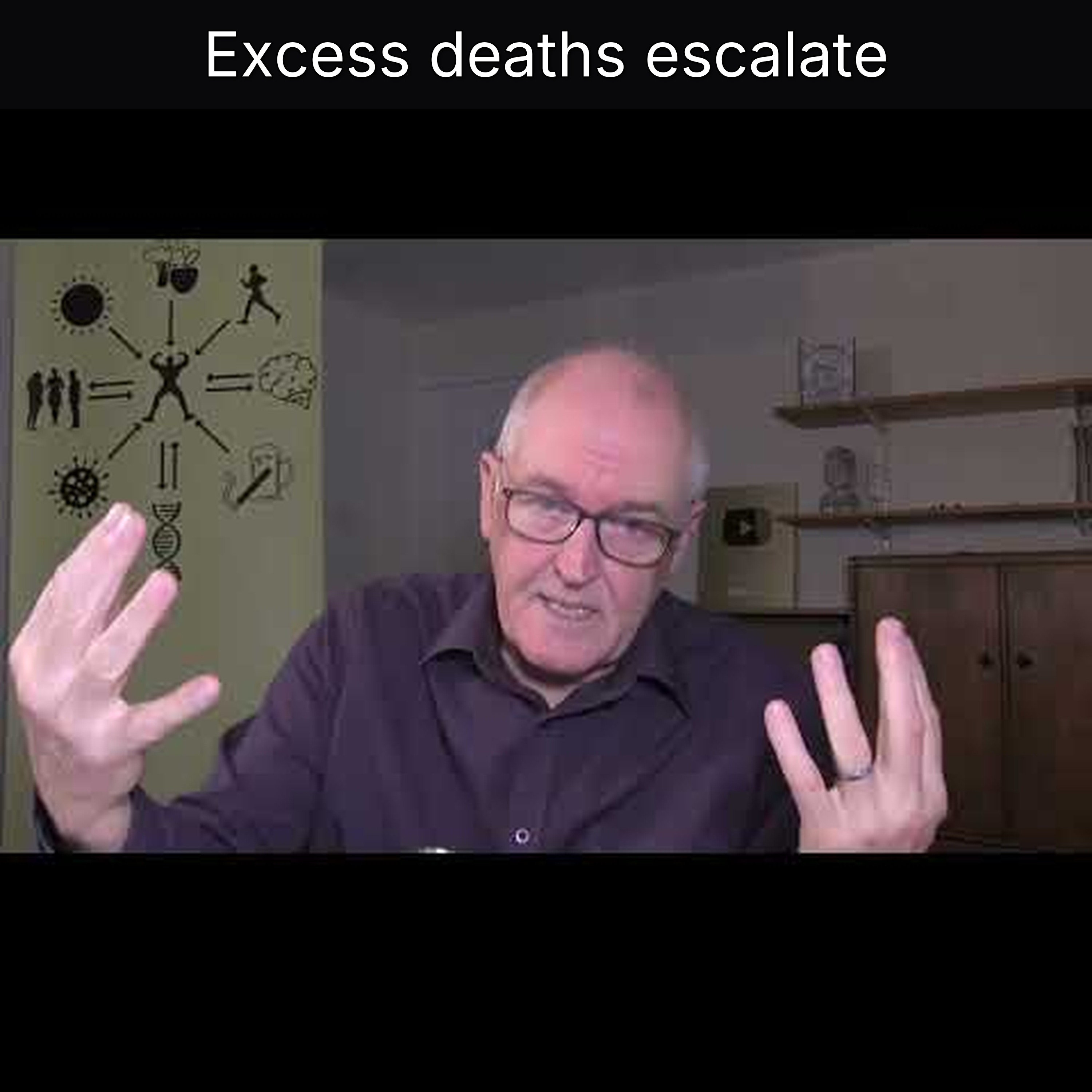 Excess deaths escalate episode artwork