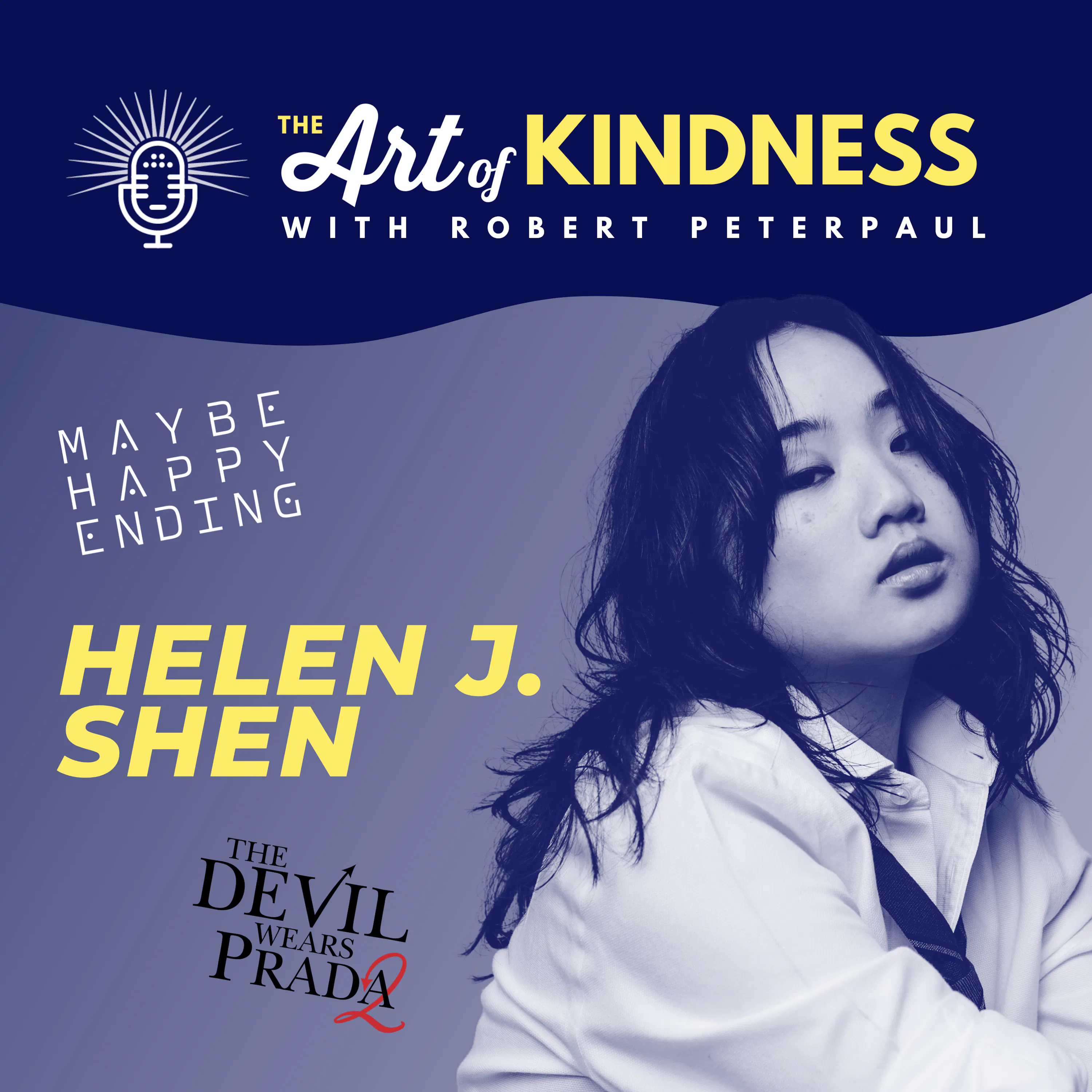 Helen J. Shen on Leaving Maybe Happy Ending, Devil Wears Prada 2 & Broadway Ghosts episode artwork
