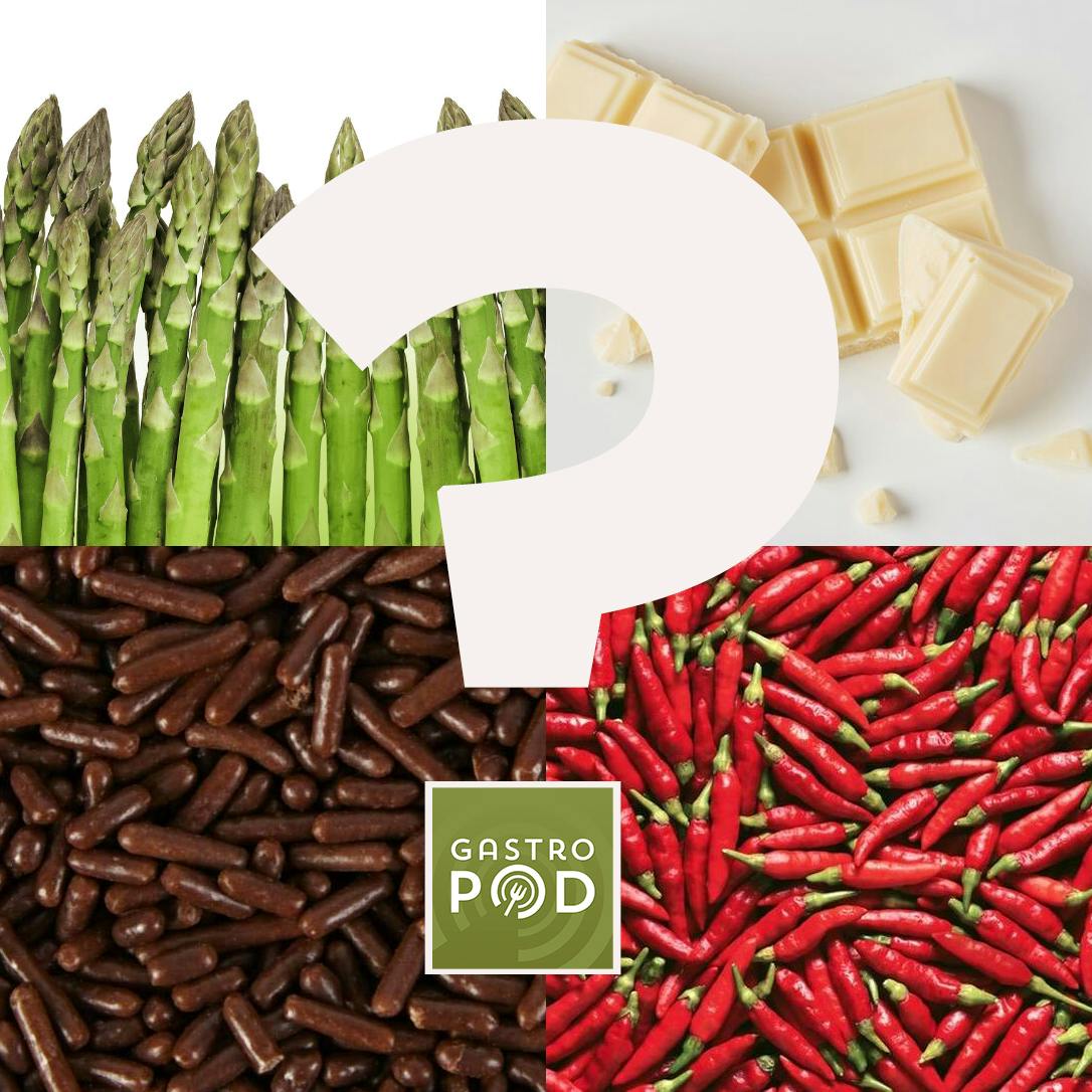 Ask Gastropod: White Chocolate, Jimmies, Chile vs. Mustard Burns, and Asparagus Pee