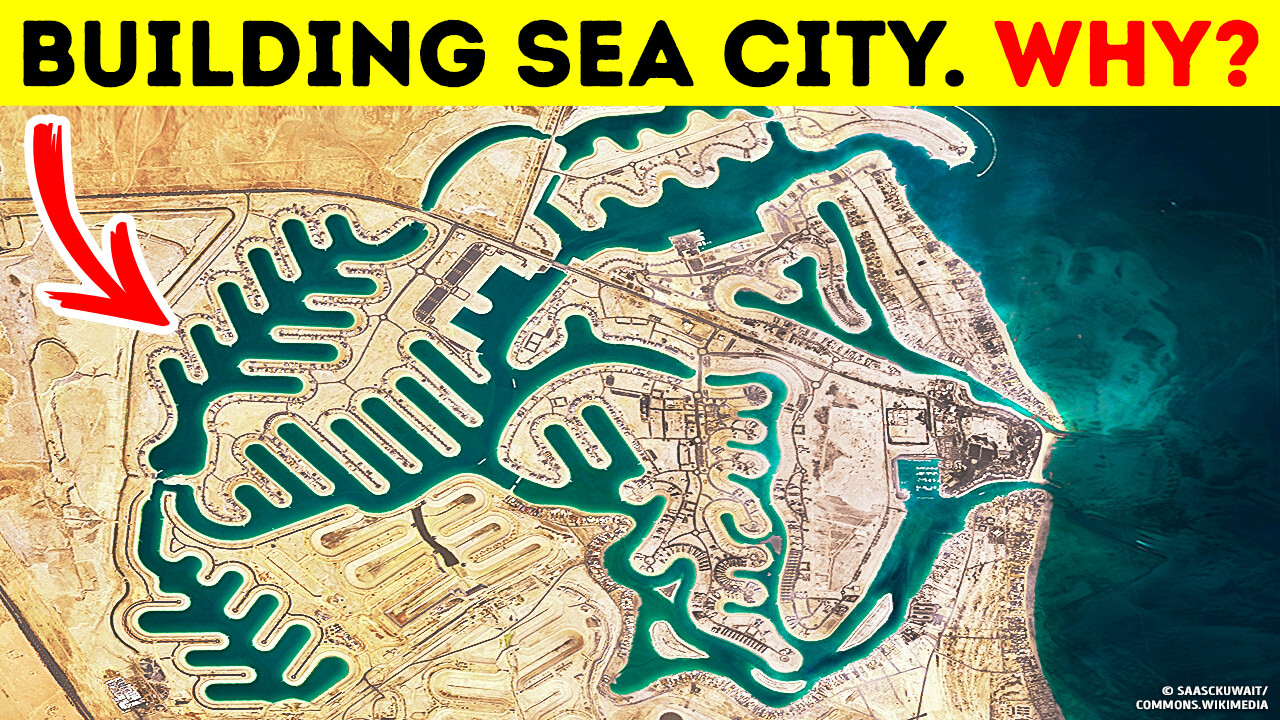 They Are Building a Sea City in the Desert, But Why?