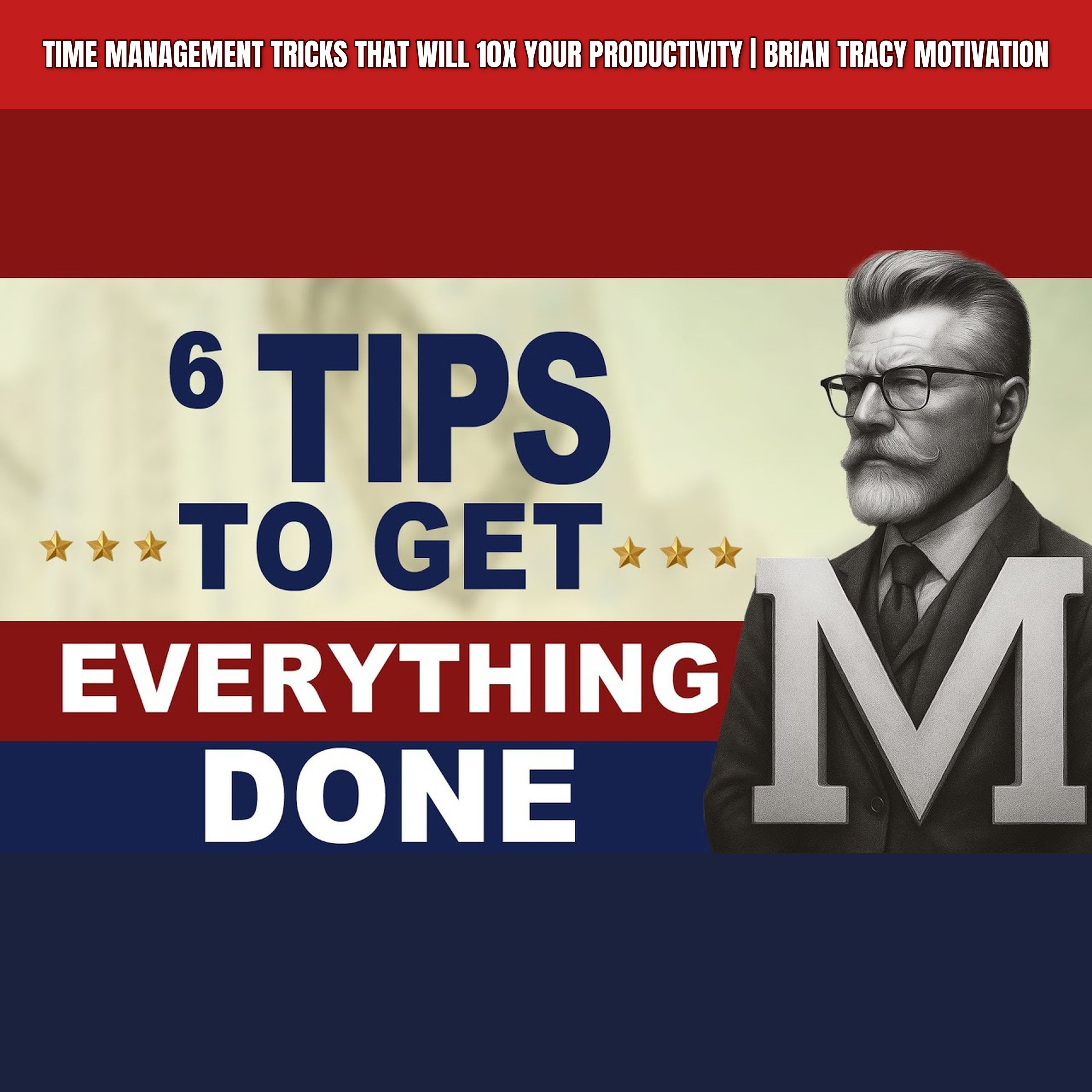 Time Management Tricks That Will 10x Your Productivity | Brian Tracy Motivation episode artwork