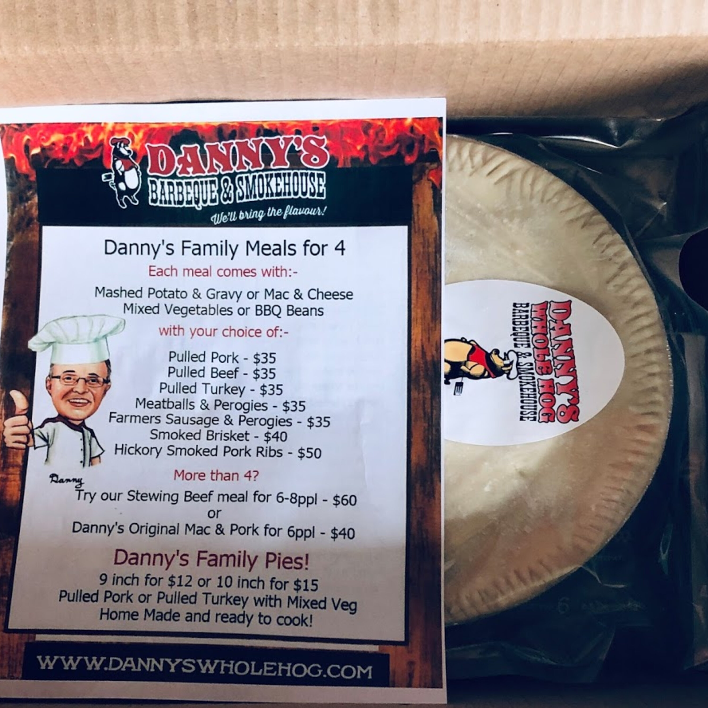 The Main Ingredient w/Kevin Burgin welcomes Danny's Whole Hog episode artwork