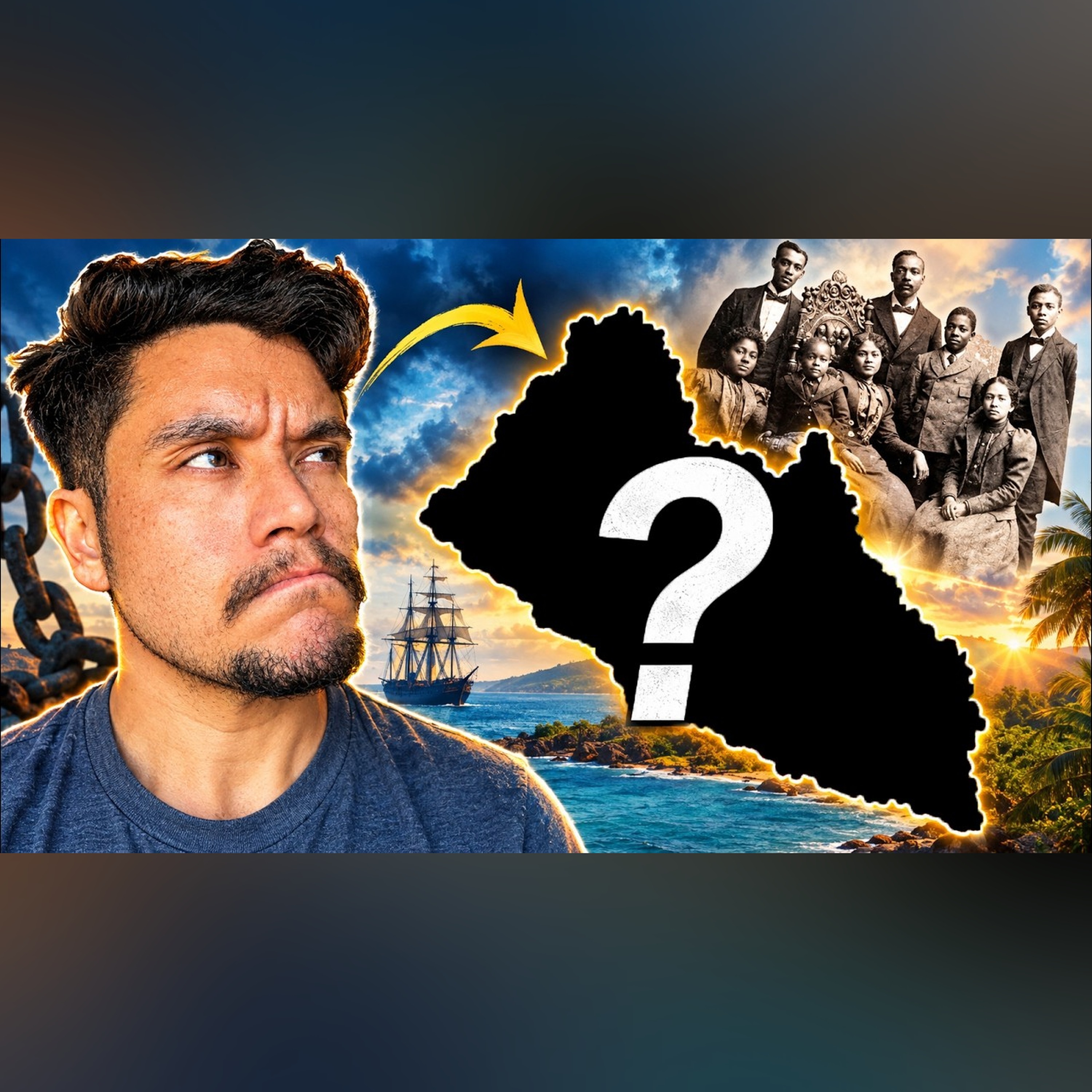 The ONLY COUNTRY made by FREED SLAVES episode artwork