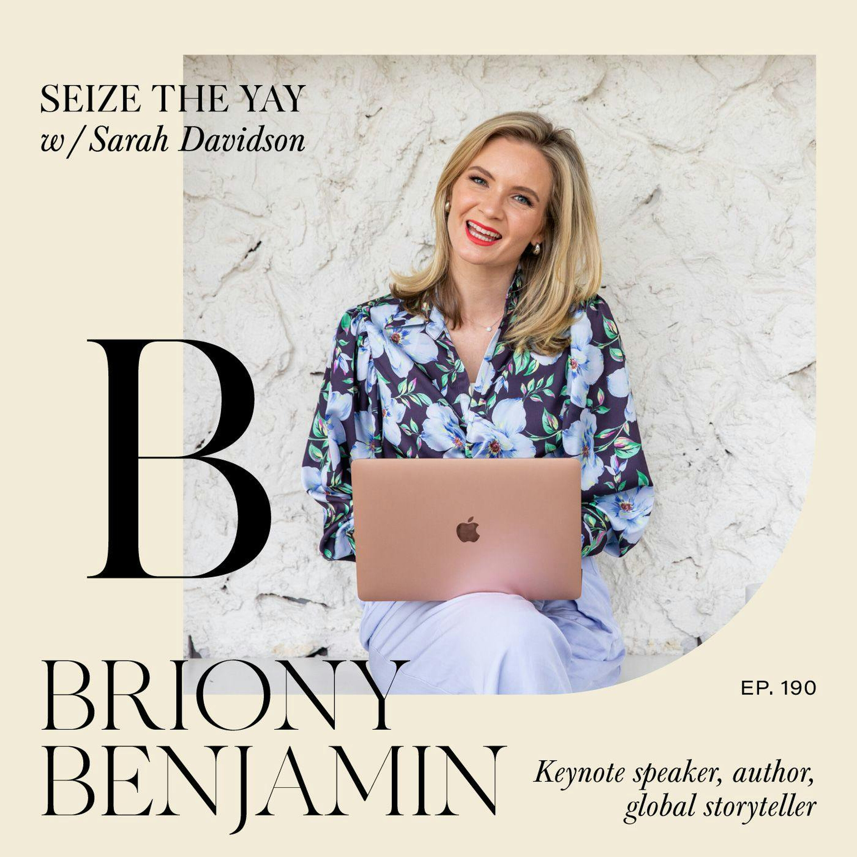 Briony Benjamin // Life is tough, but so are you! episode artwork