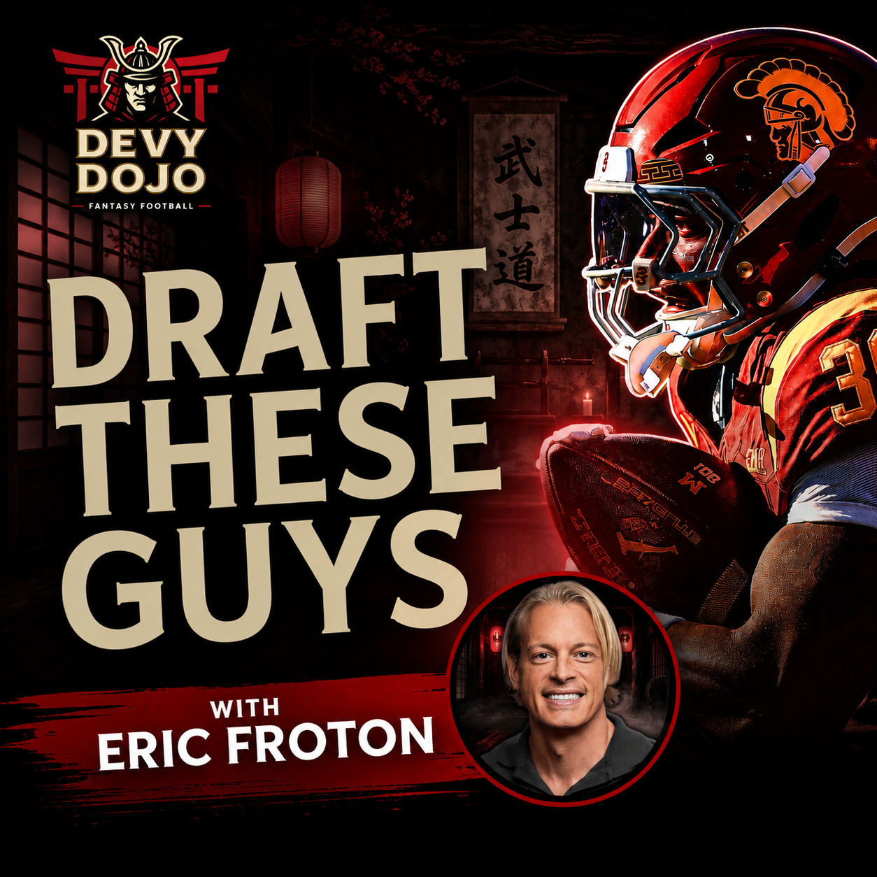 Win Your 2026 College Fantasy Football Draft: 6 Values to Target with Eric Froton episode artwork
