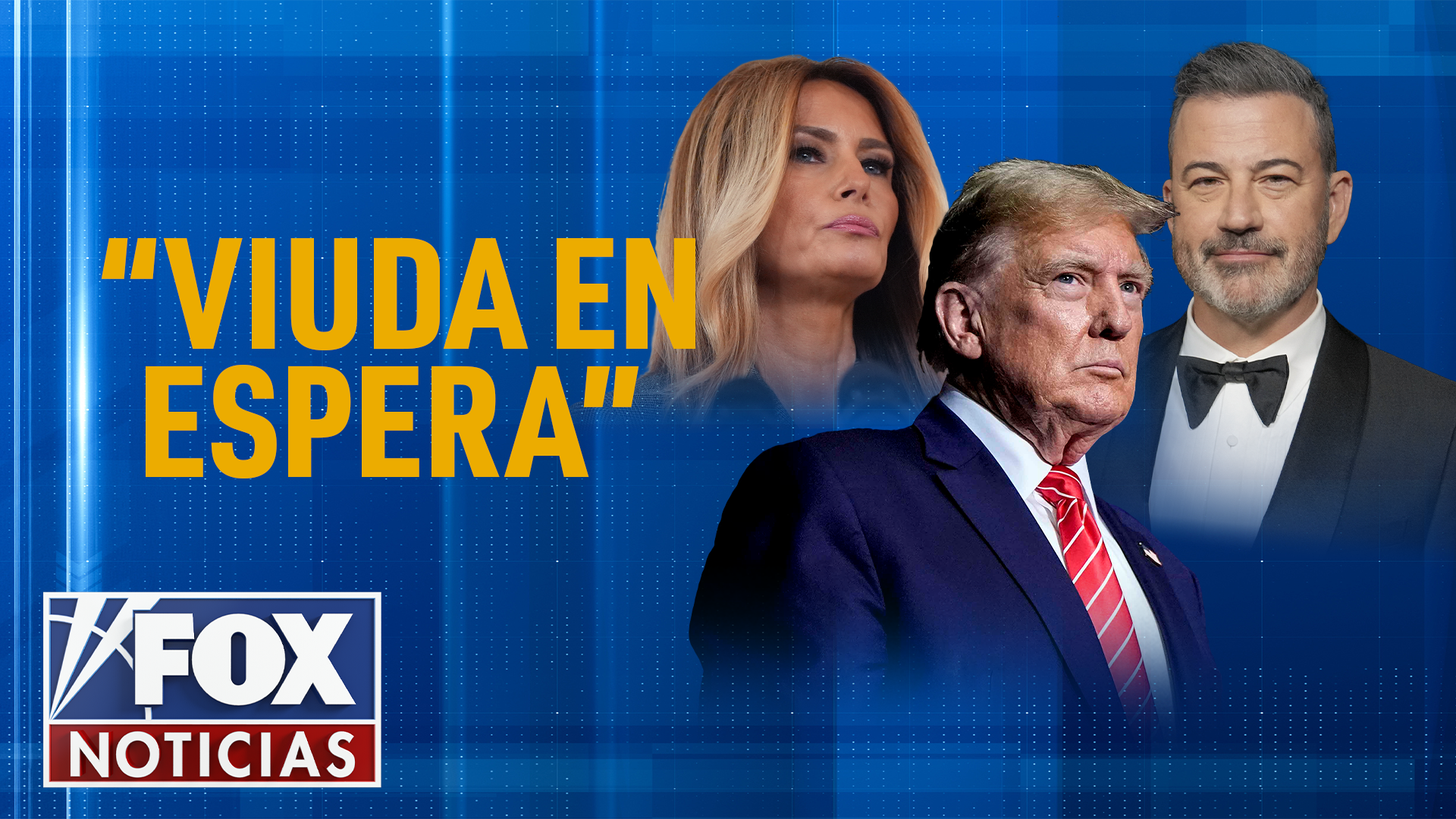 Jimmy Kimmel sobre Melania Trump: viuda en espera