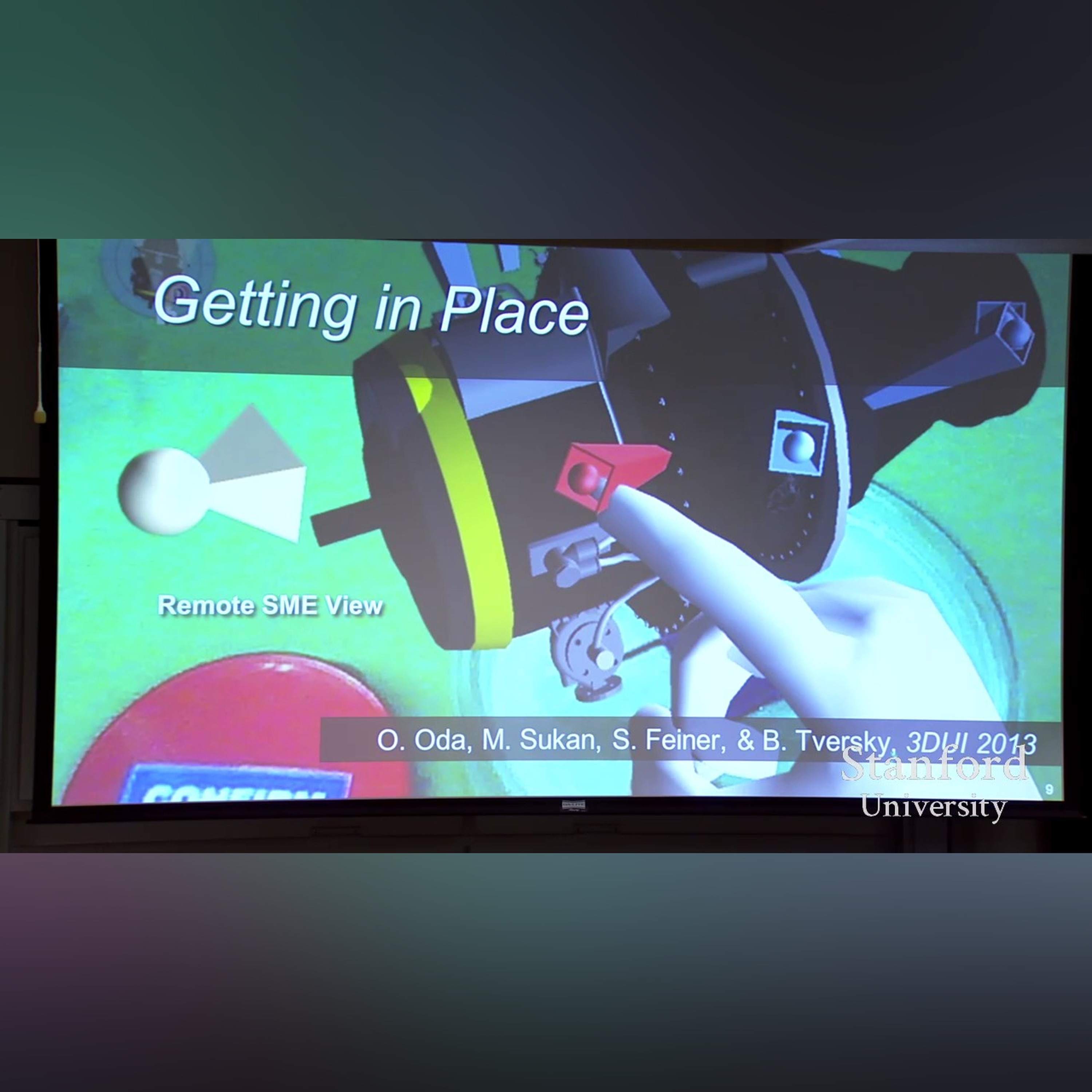 Stanford Seminar: Taking AR to Task - Explaining Where and How in the Real World