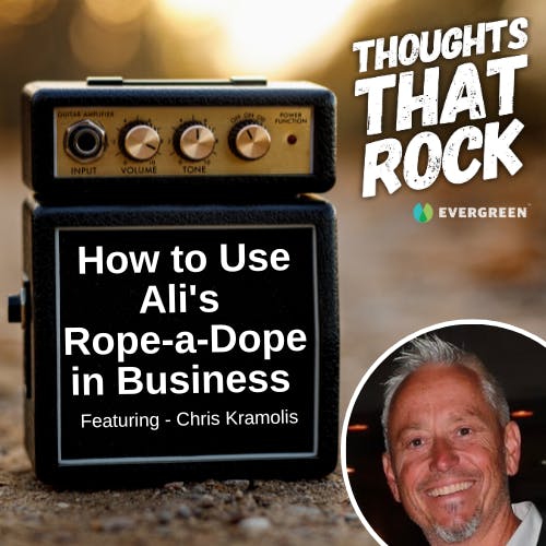 Ep 169 - HOW TO USE ALI'S ROPE-A-DOPE IN BUSINESS (w/ Chris Kramolis)