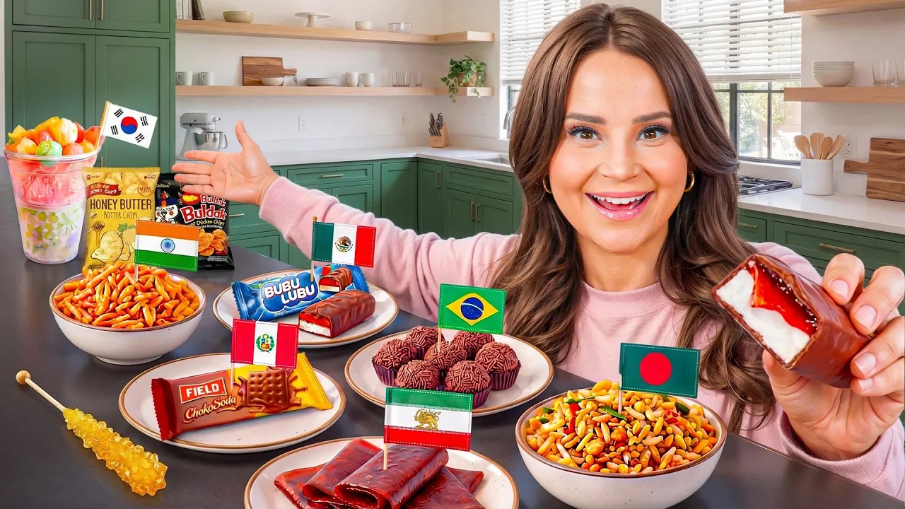 I Ate Snacks From Around The World! episode artwork
