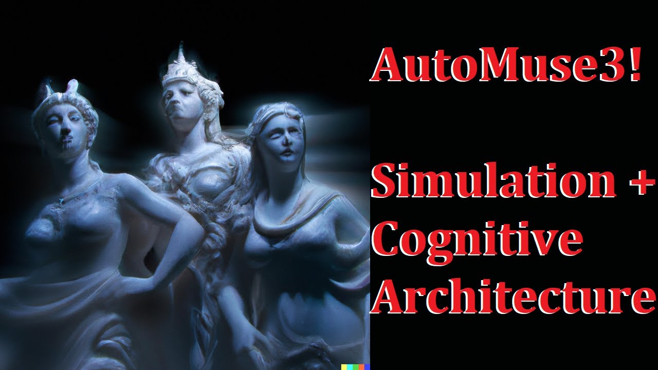 AutoMuse3: Generate fiction with text-based simulation and cognitive architecture for characters | Artificial Intelligence Masterclass