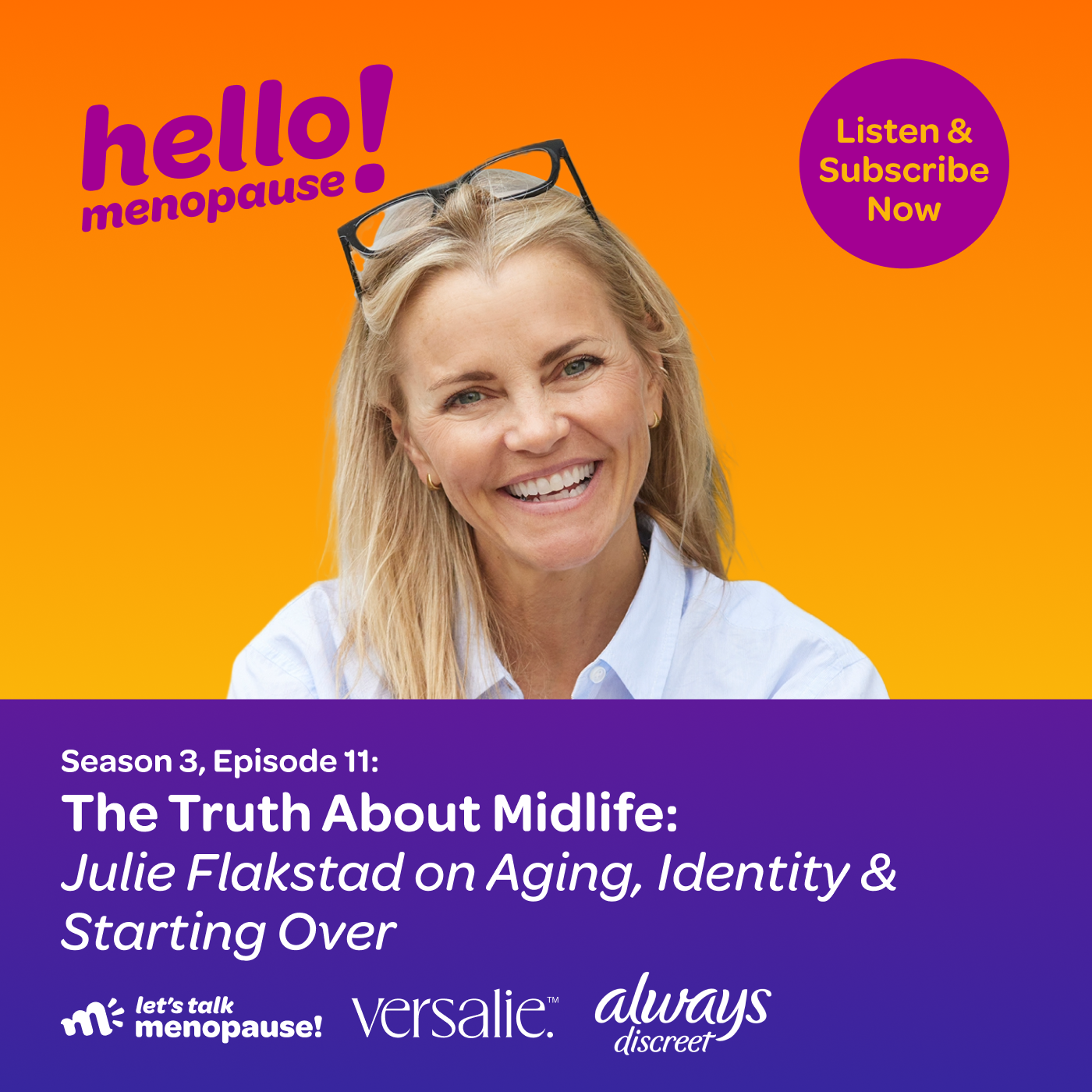 The Truth About Midlife: Julie Flakstad on Aging, Identity & Starting Over