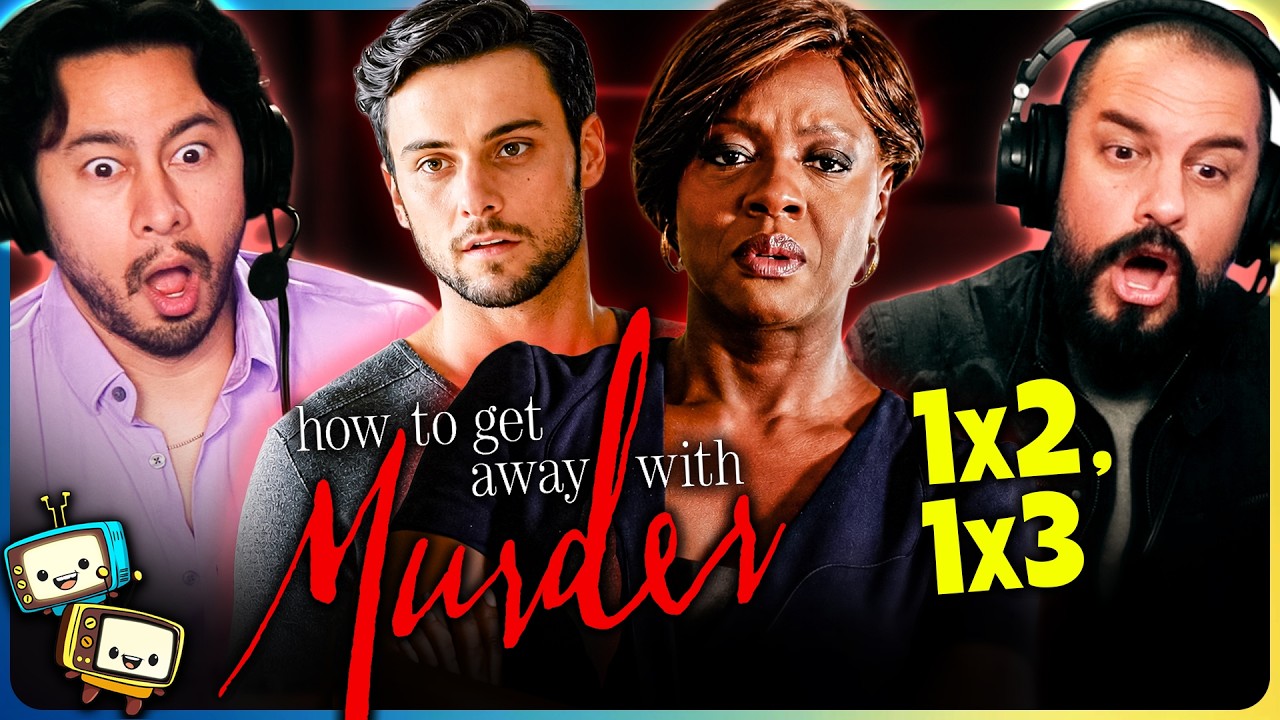 HOW TO GET AWAY WITH MURDER 1x2 & 1x3 Reaction! | Viola Davis | Shonda Rhimes episode artwork