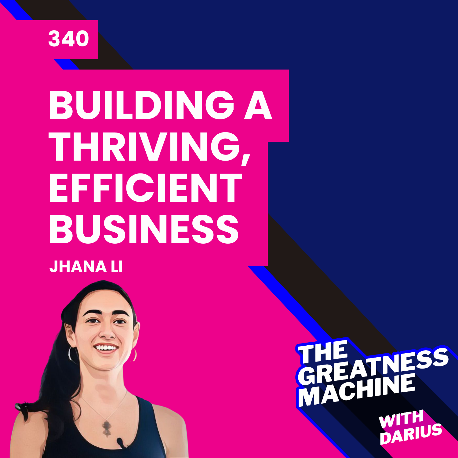 340 | Jhana Li | Scaling Smart: How to Build a Thriving, Efficient Business episode artwork