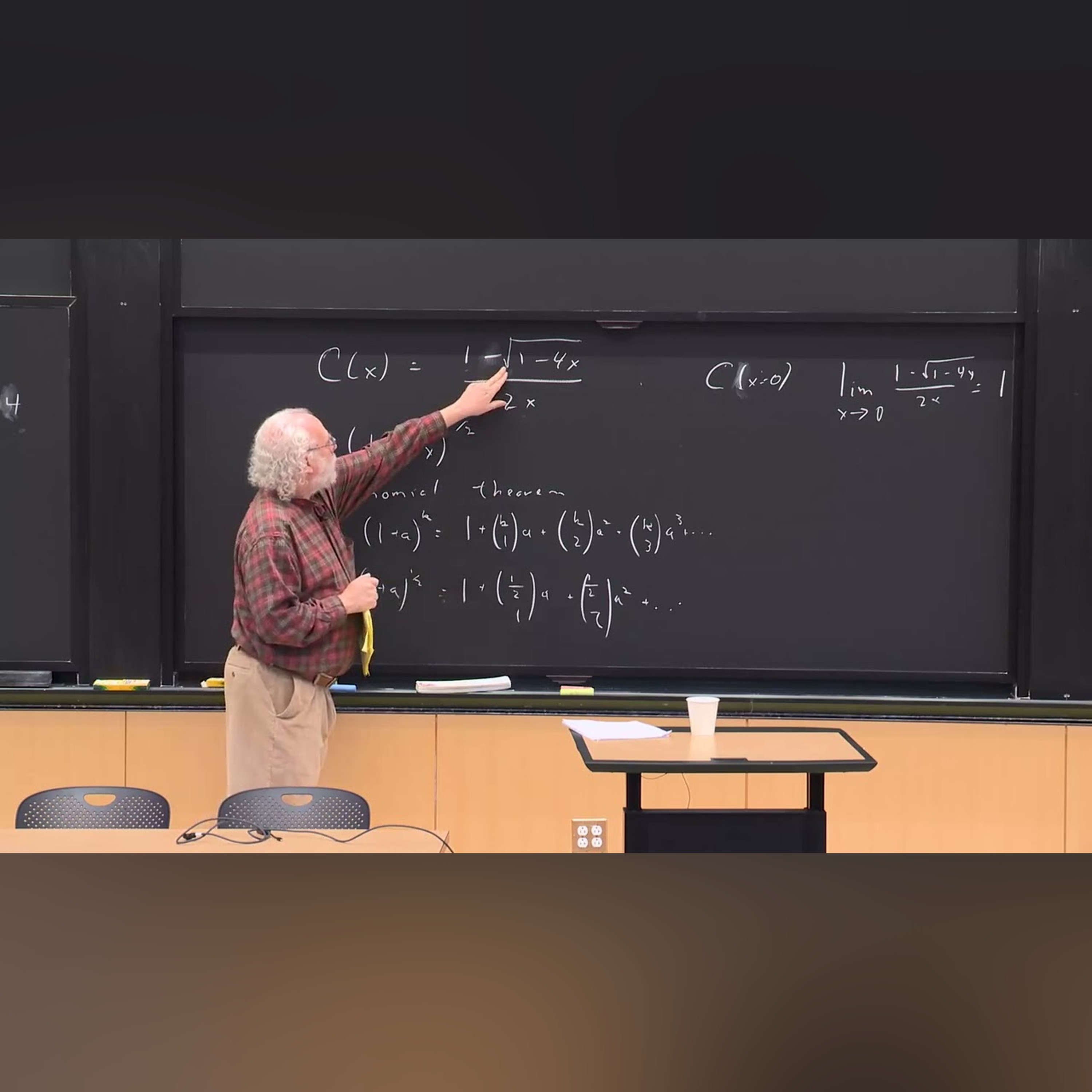 Lecture 7: Generating Functions for Catalan Numbers