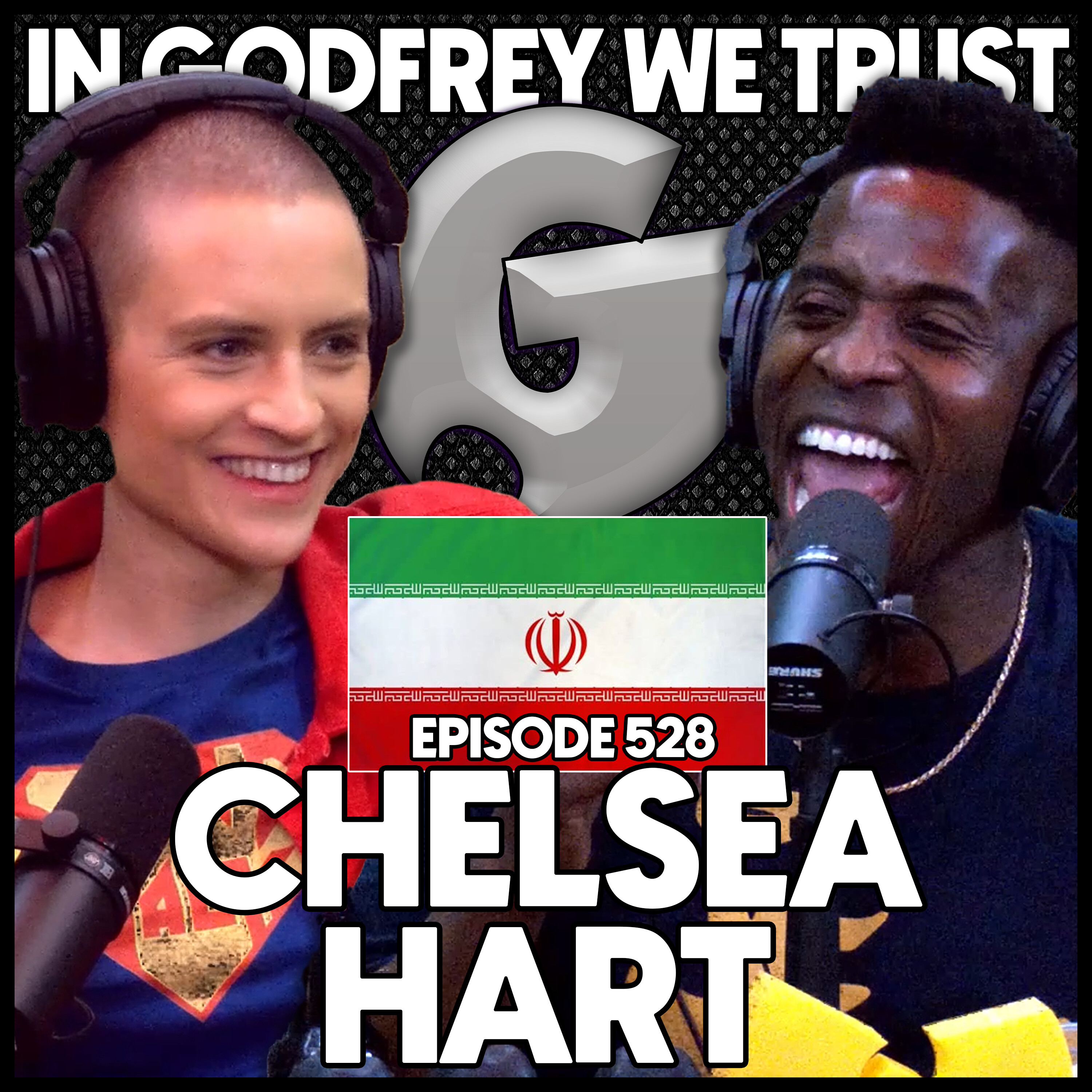 528. Chelsea Hart Can't Go To Iran "I'd be arrested immediately" episode artwork