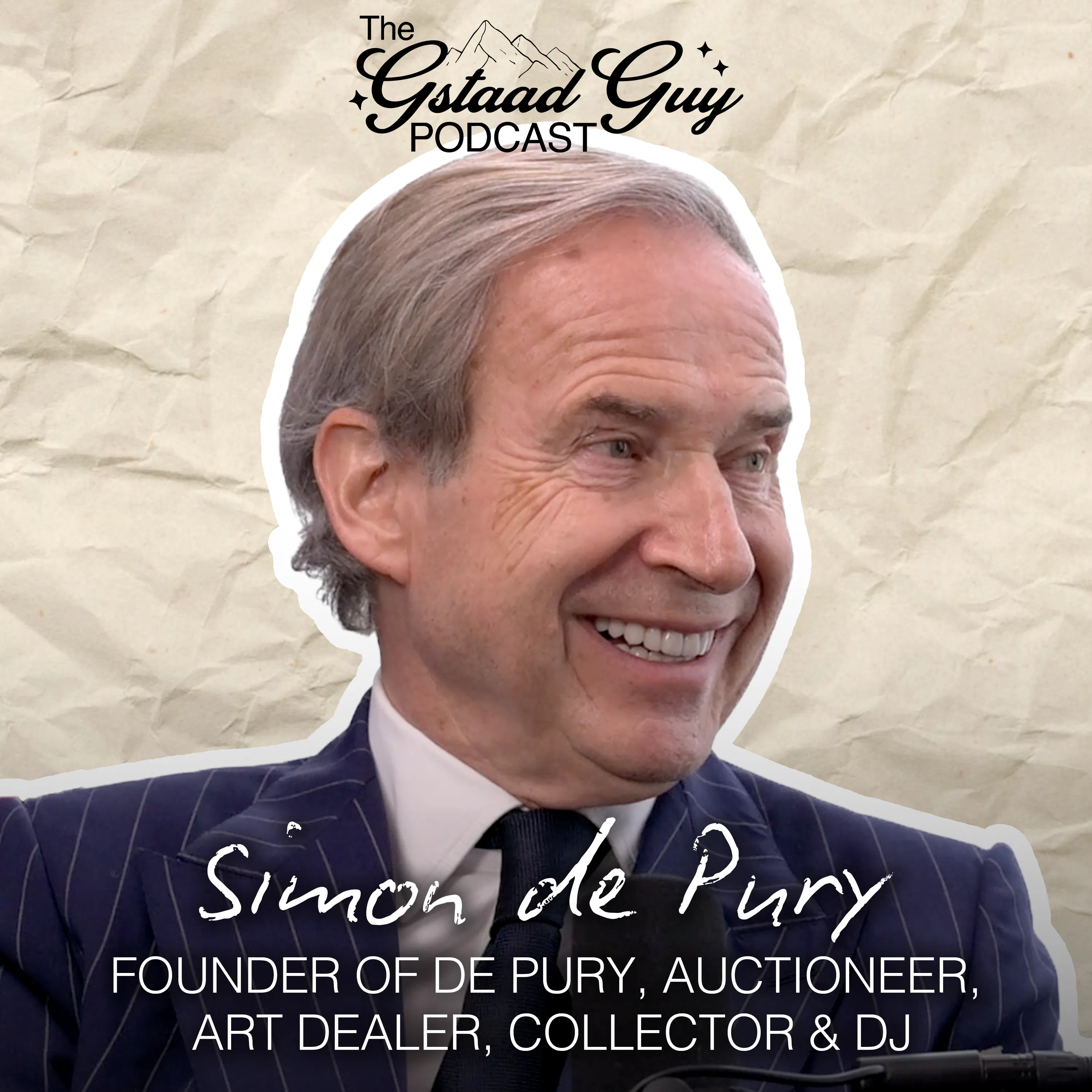 Founder of de PURY, Auctioneer, Art Dealer, Collector & DJ: Simon de Pury – Collecting, Taste & The Power of Curiosity episode artwork