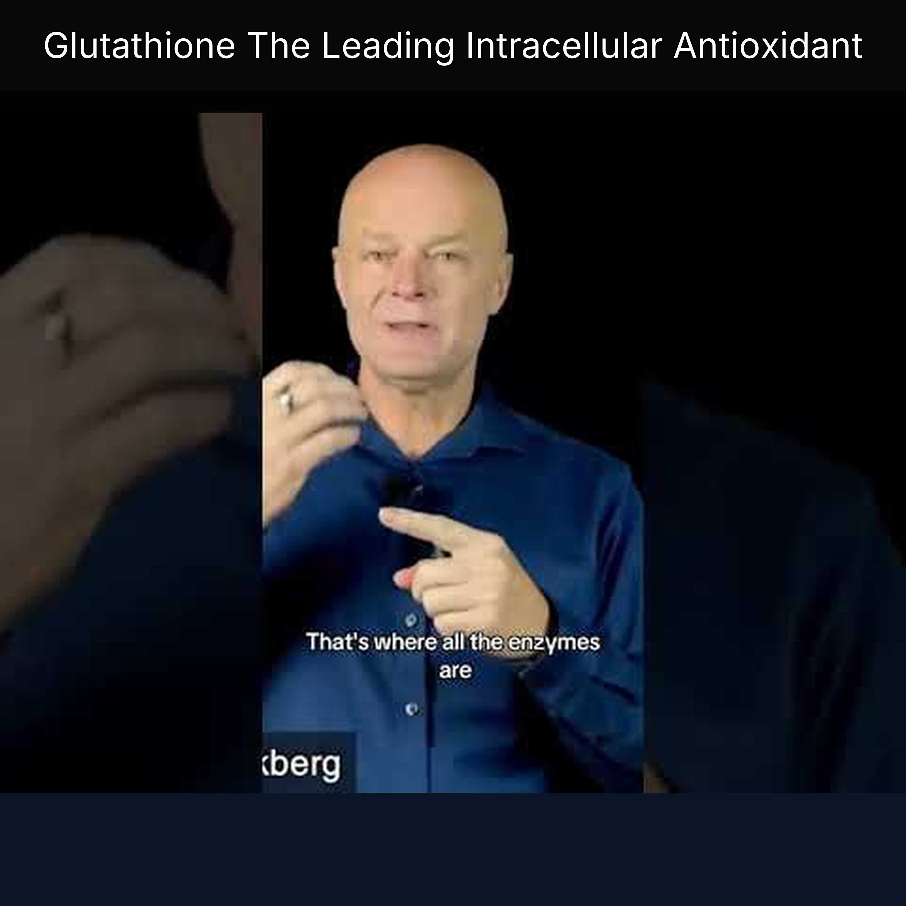 Glutathione The Leading Intracellular Antioxidant