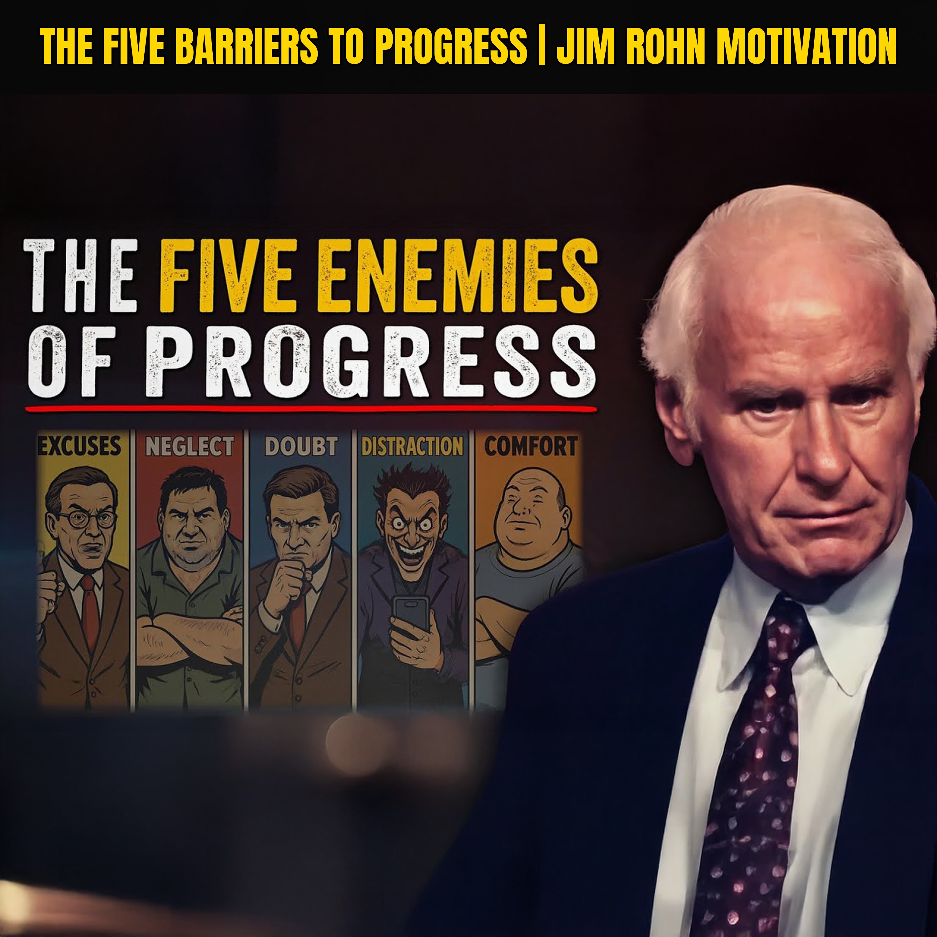 The Five Barriers to Progress | Jim Rohn Motivation