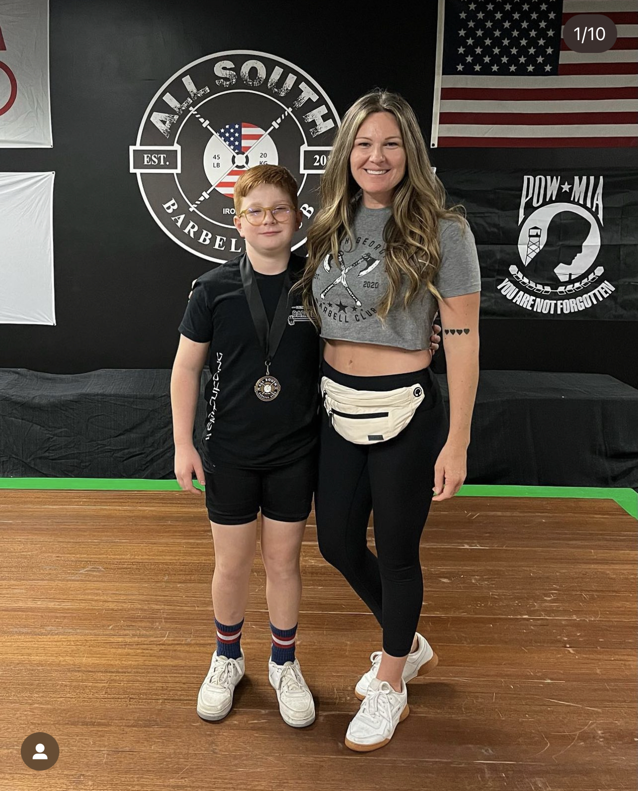 Athlete Spotlight - Deborah & Asher from South Georgia barbell episode artwork