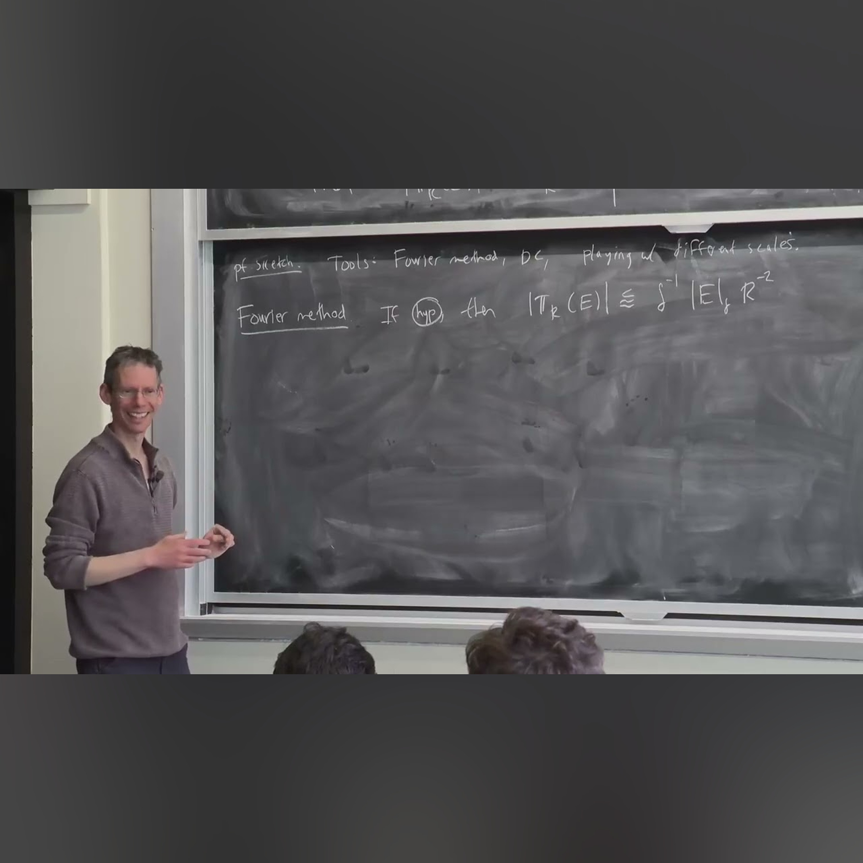 Lecture 24: Sharp Projection Theorems, Part 3: Combining Different Scales