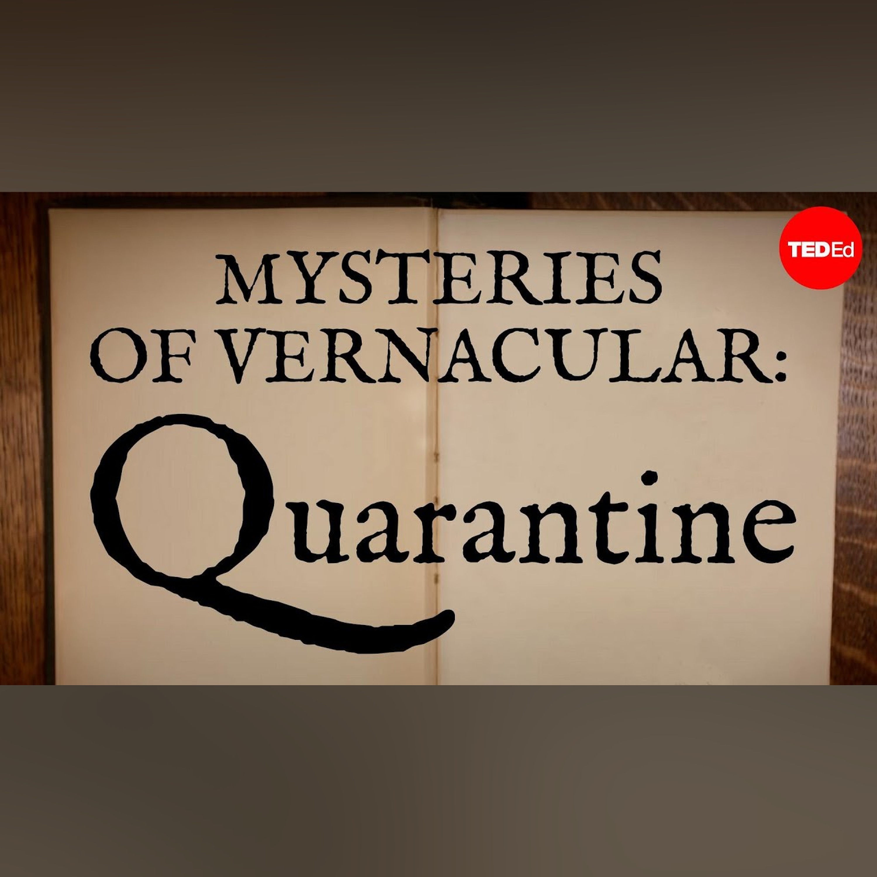 Mysteries of vernacular: Quarantine - Jessica Oreck and Rachael Teel episode artwork