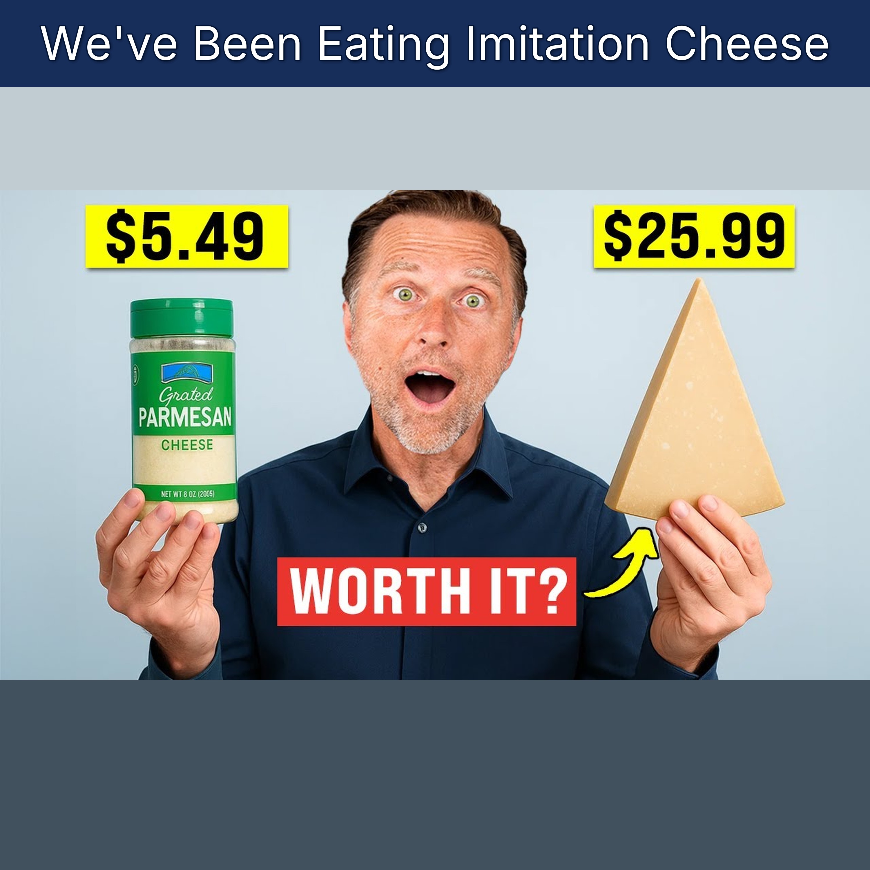 We've Been Eating Imitation Cheese