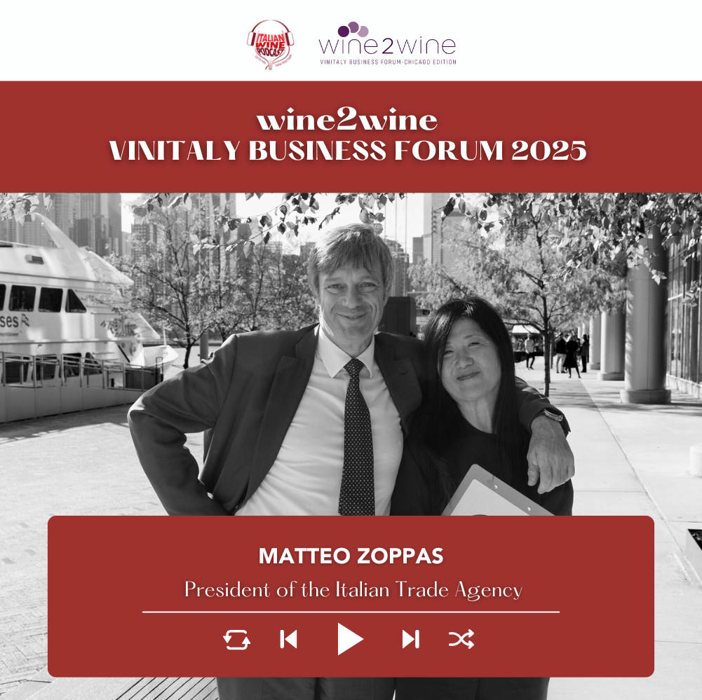 Matteo Zoppas of the Italian Trade Agency | wine2wine Vinitaly Business Forum
