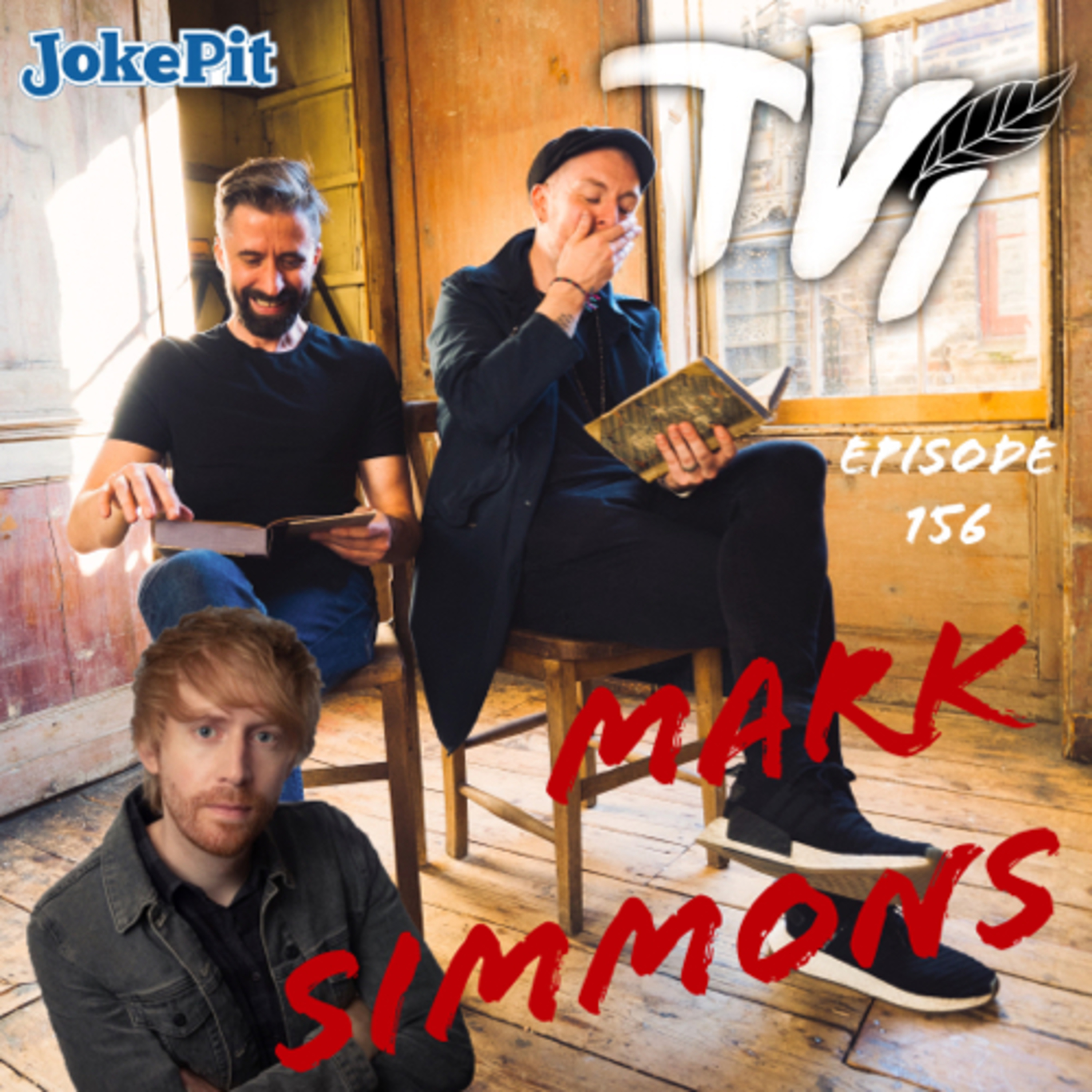 156. Mark Simmons talks Banksy, wordle and ruins Julian’s childhood episode artwork