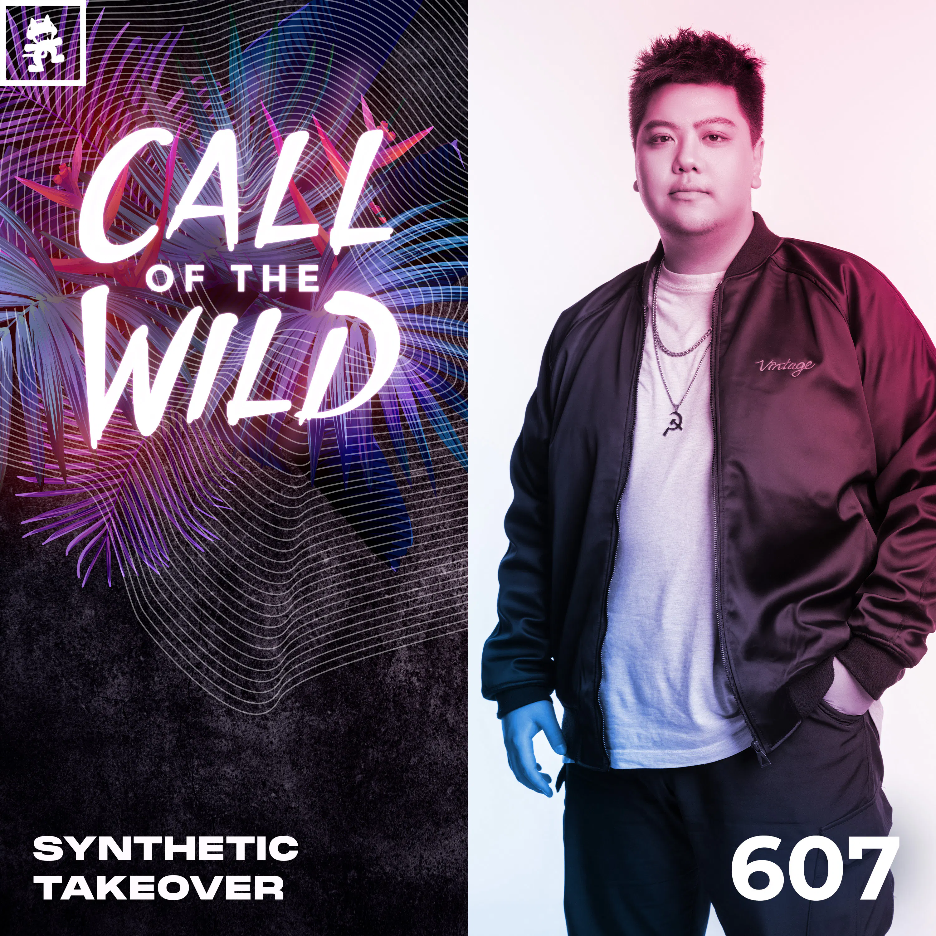 607 - Monstercat Call of the Wild: Synthetic Takeover episode artwork
