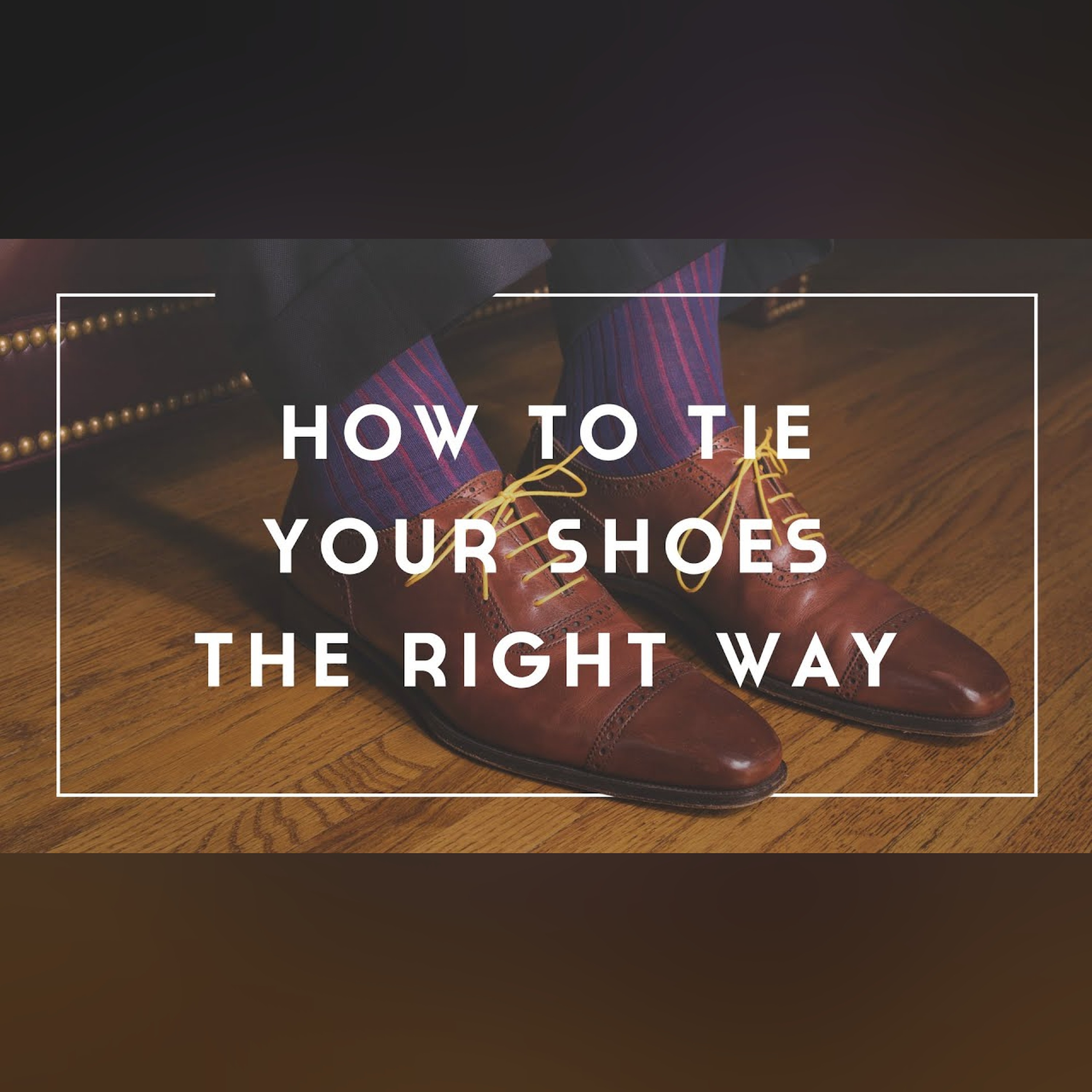 How to Tie Your Dress Shoes and Shoelaces - Oxfords, Brogues, Derby, Boots Lace Life Hack episode artwork