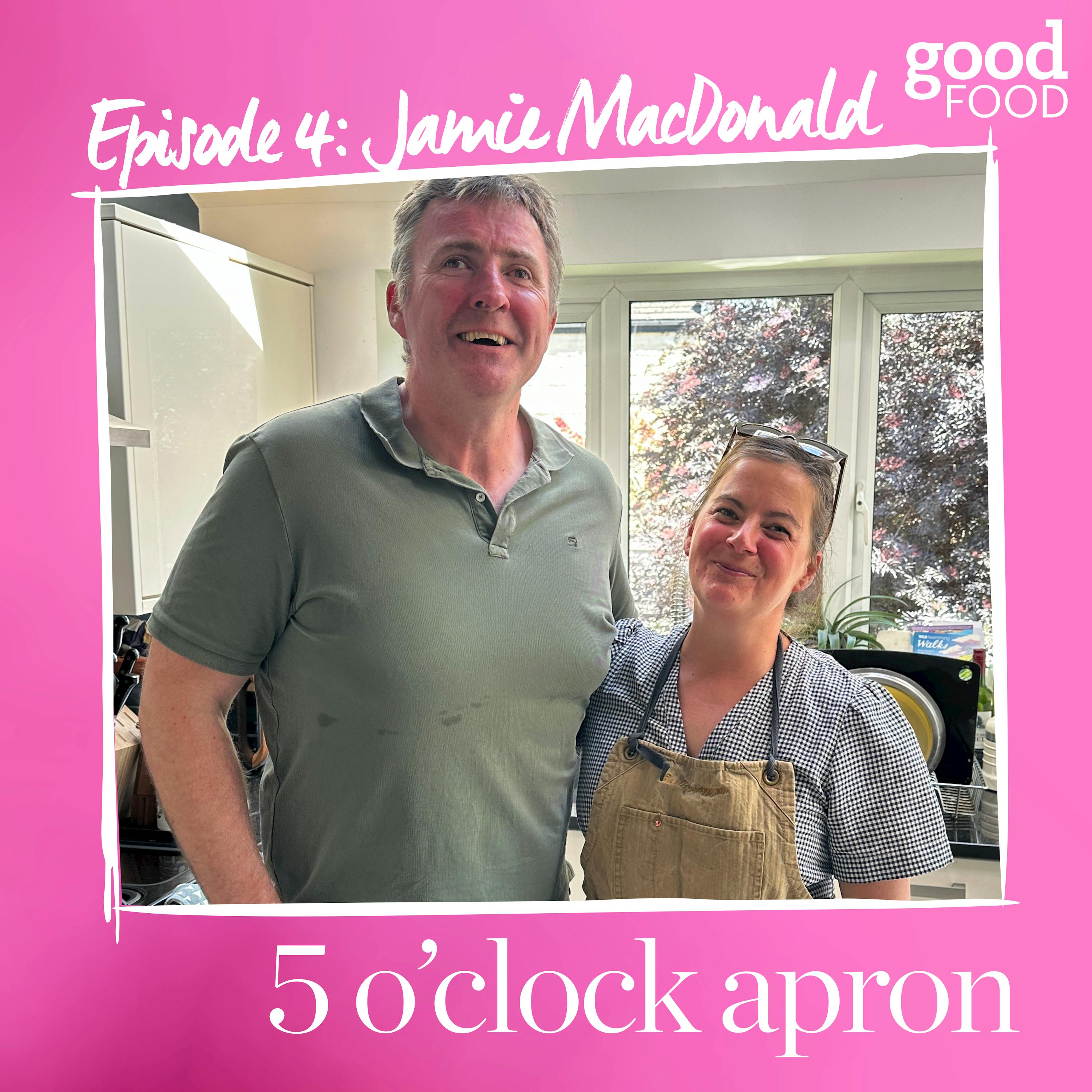 Comedian Jamie MacDonald cooks Seabass with Orzo, ‘Nduja & Leeks Comedian Jamie MacDonald cooks Seabass with Orzo, ‘Nduja & Leeks