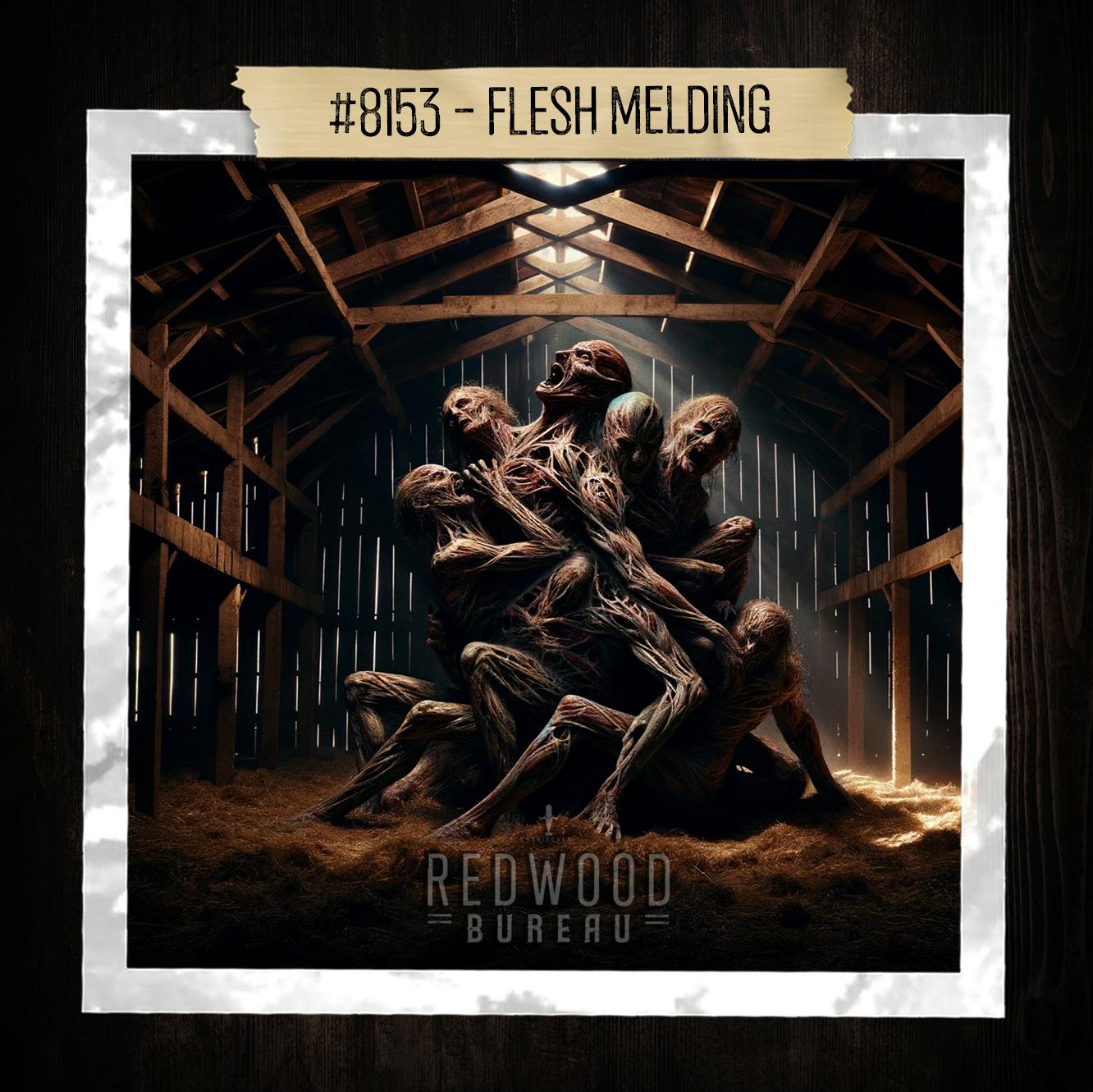 "FLESH MELDING" - Redwood Bureau Phenomenon #8153