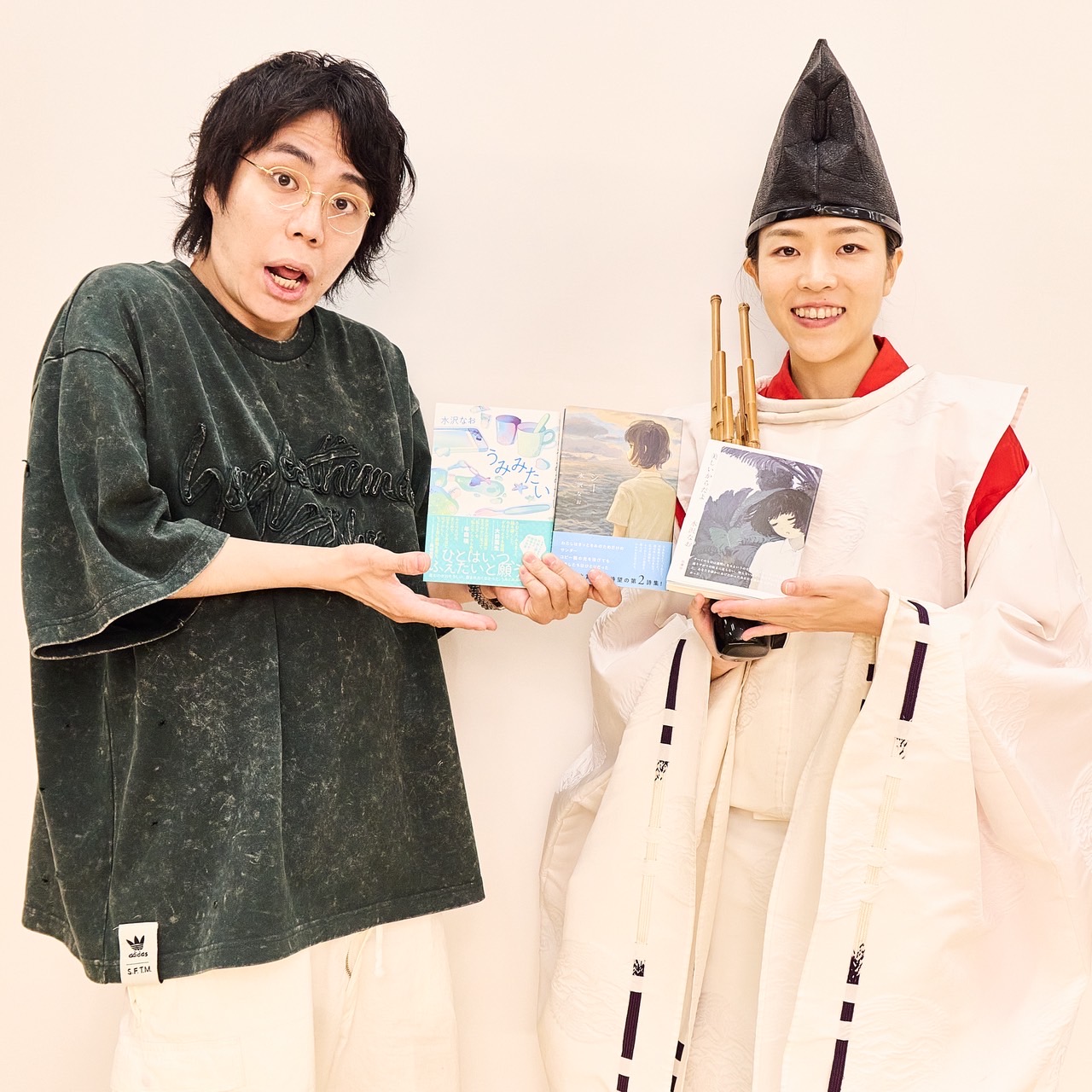 #59 詩人水沢なお MC:令和ロマン髙比良くるま＆カニササレアヤコ(雅楽芸人)