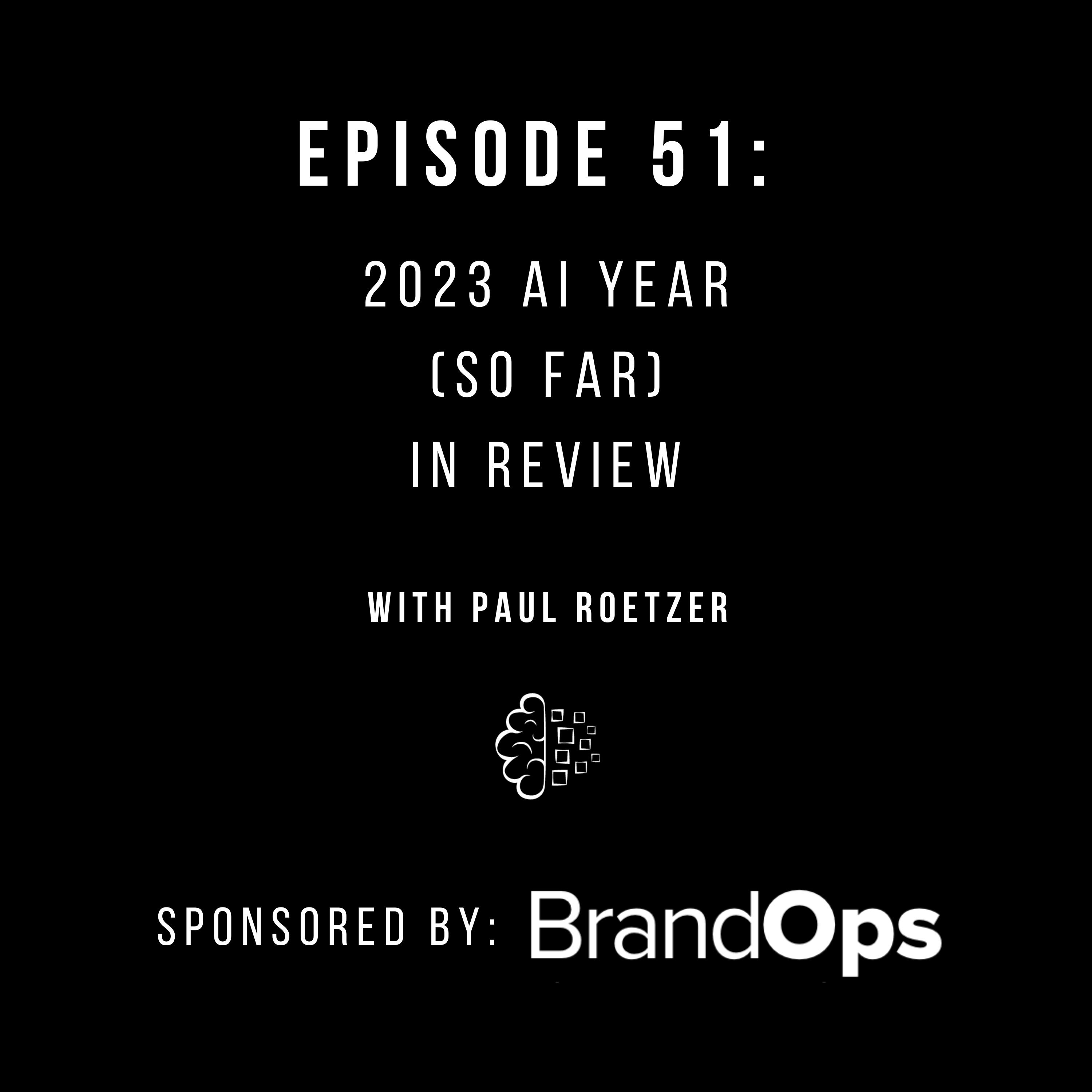#51: 2023 AI Year (So Far) in Review