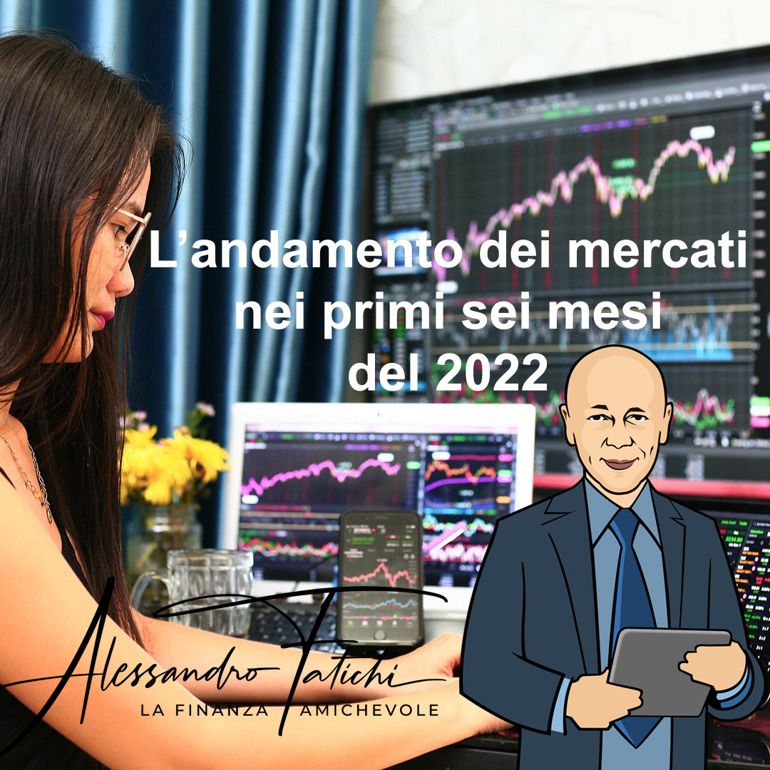L’andamento dei mercati per i primi sei mesi del 2022