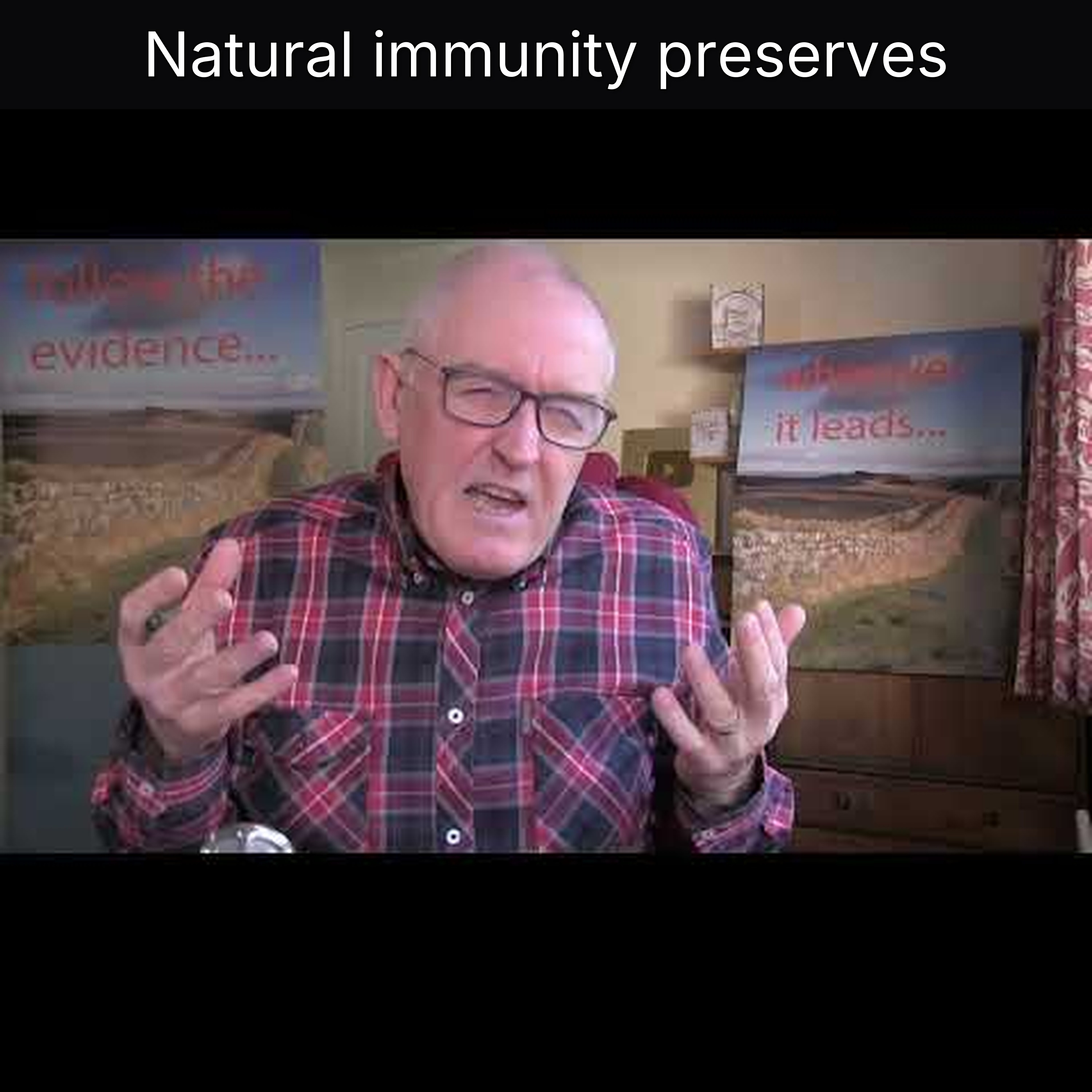 Natural immunity preserves