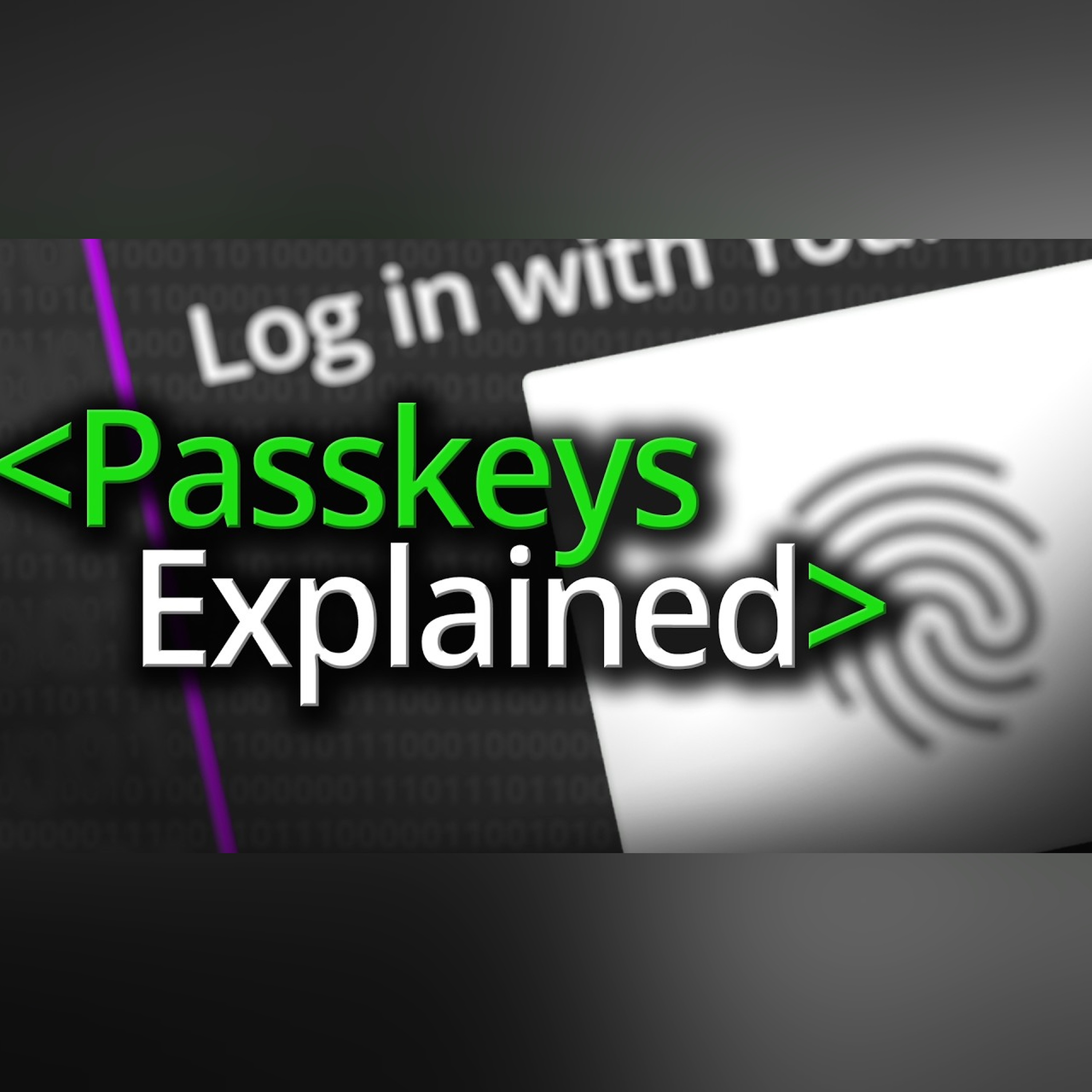 How Passkeys Work - Computerphile episode artwork