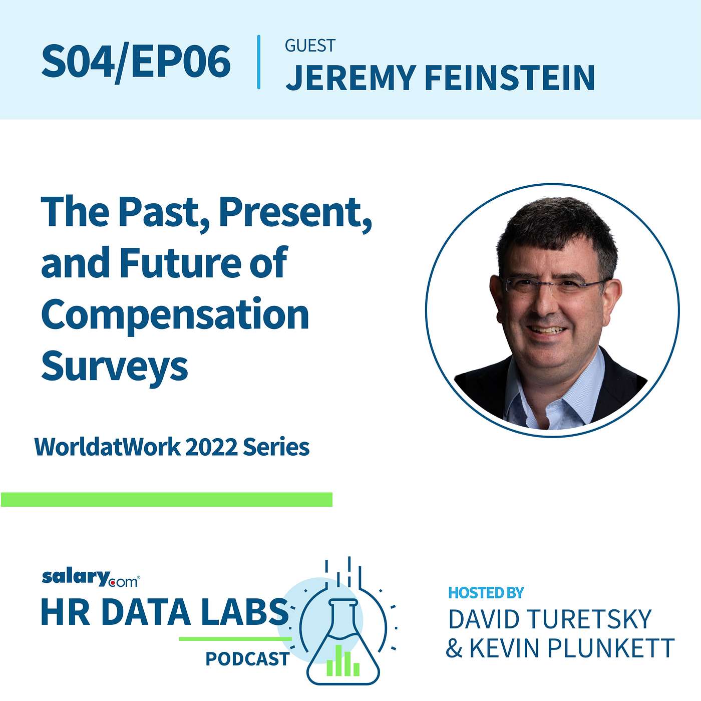 Jeremy Feinstein and Kevin Plunkett - WorldatWork 2022 Series - The Past, Present, and Future of Compensation Surveys episode artwork