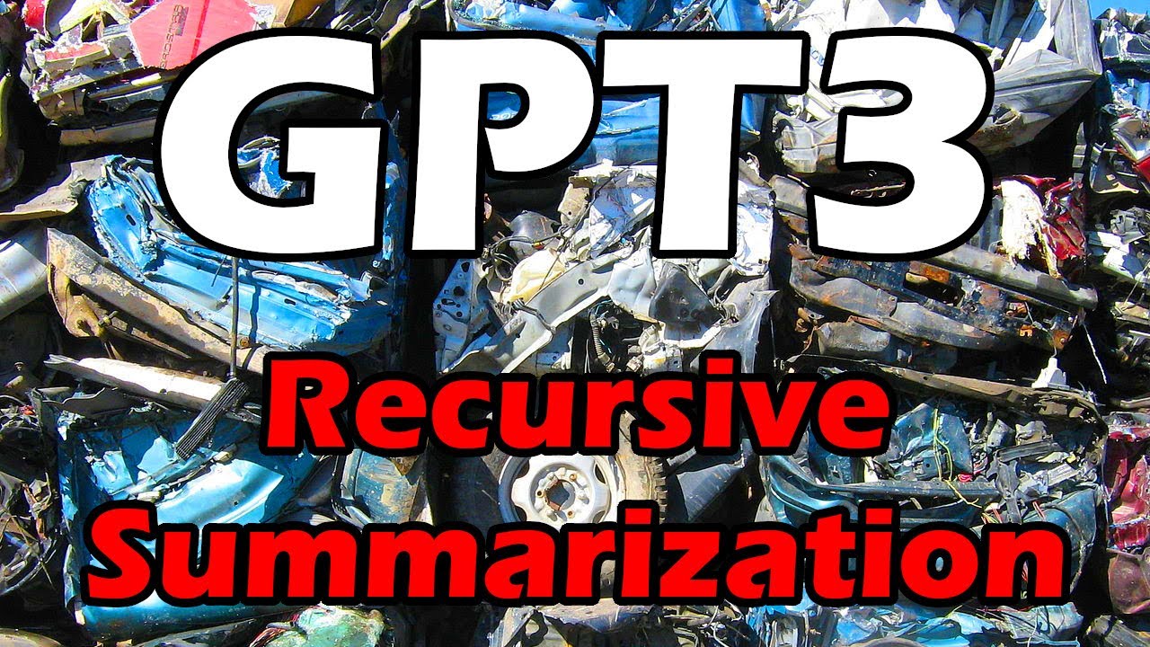 Recursively summarize text of any length with GPT-3 | Artificial Intelligence Masterclass