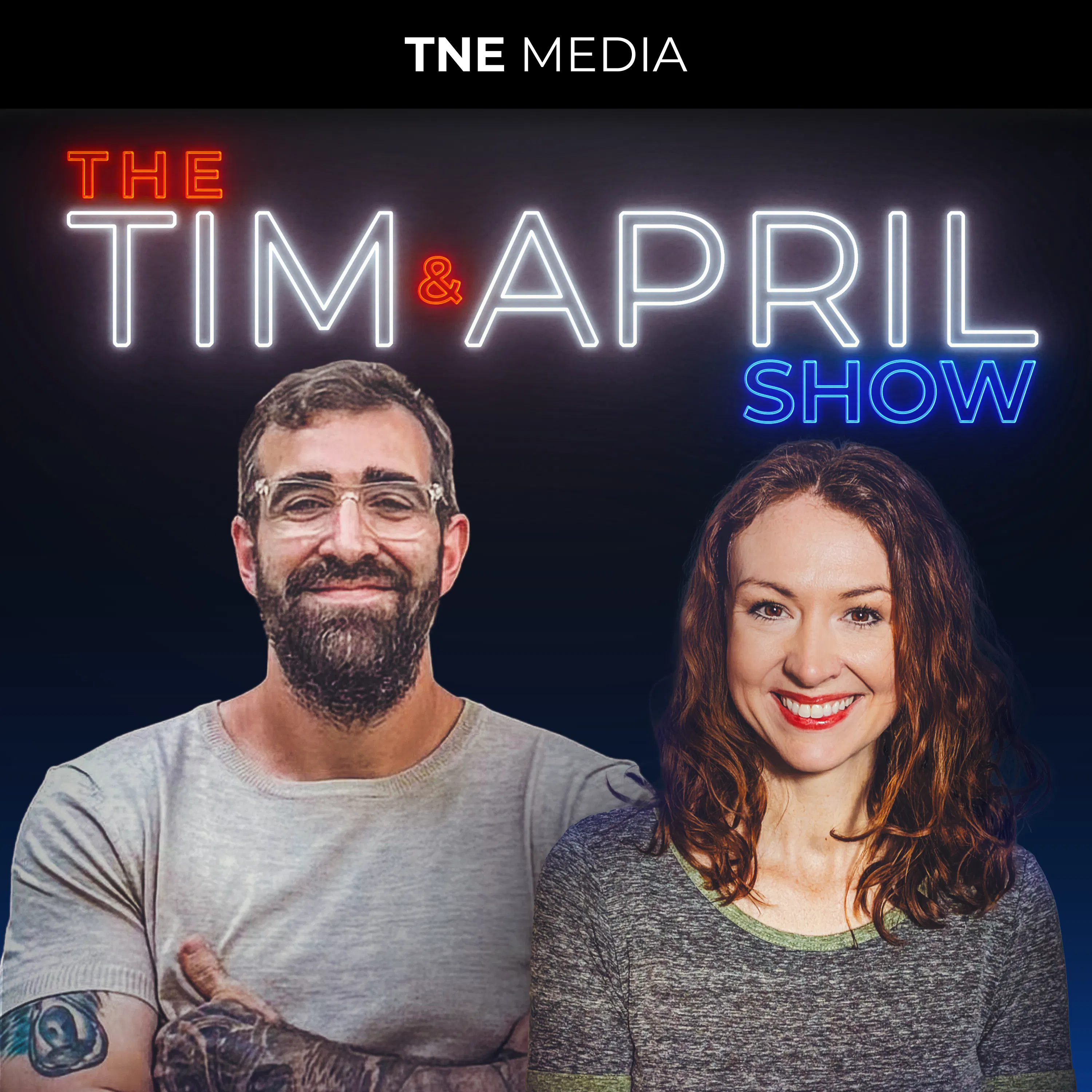 133. Erika Kirk is Indoctrinating Youth into Christian Nationalism — The Tim & April Show cover