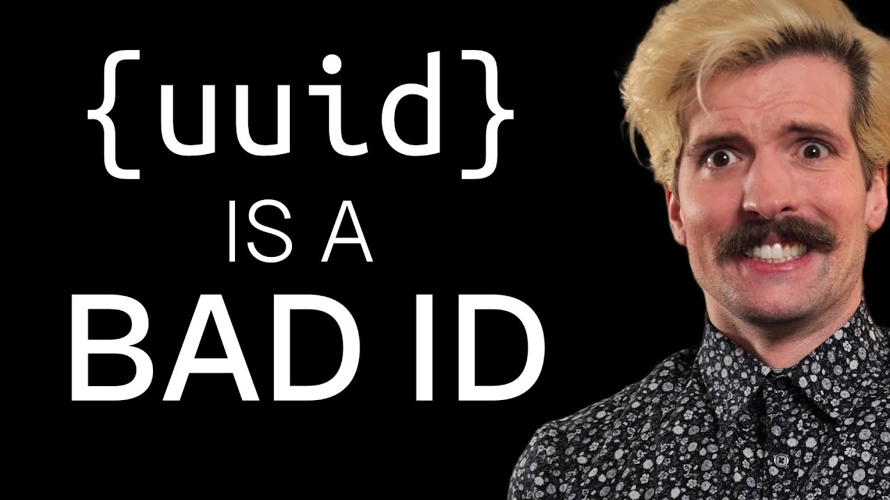 The Problem With UUIDs | Theo - t3․gg