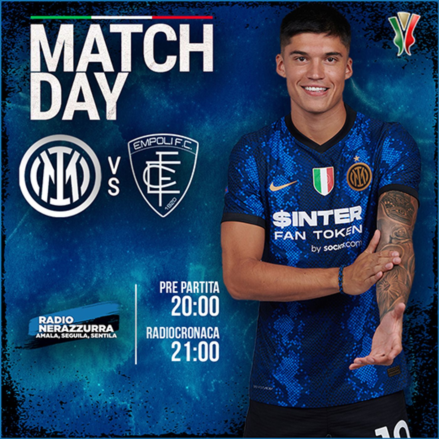 Live Match - Inter - Empoli 3-2 -  Coppa Italia - 19/01/2022 episode artwork