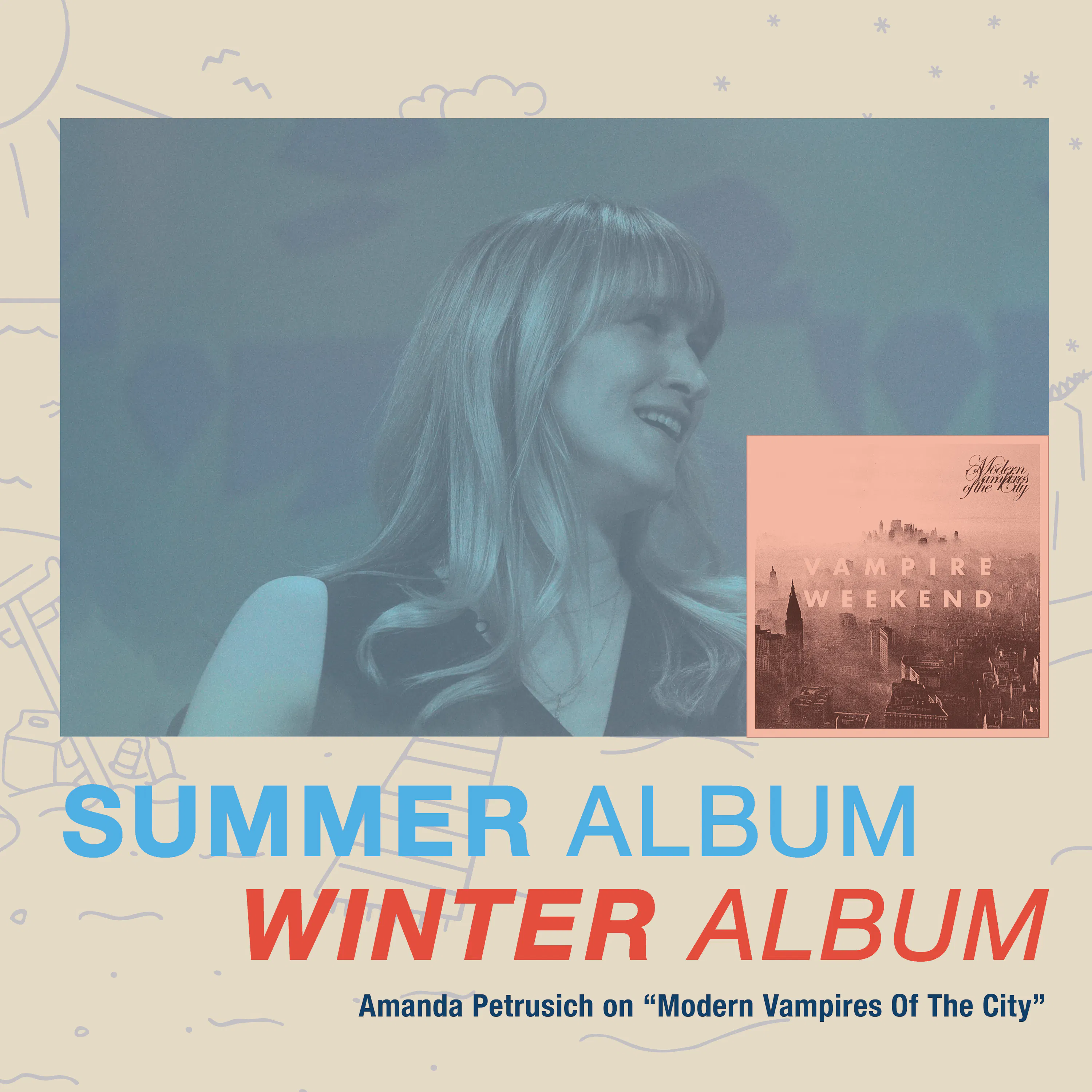 Vampire Weekend's "Modern Vampires Of The City" with Amanda Petrusich (Live from On Air Fest) episode artwork