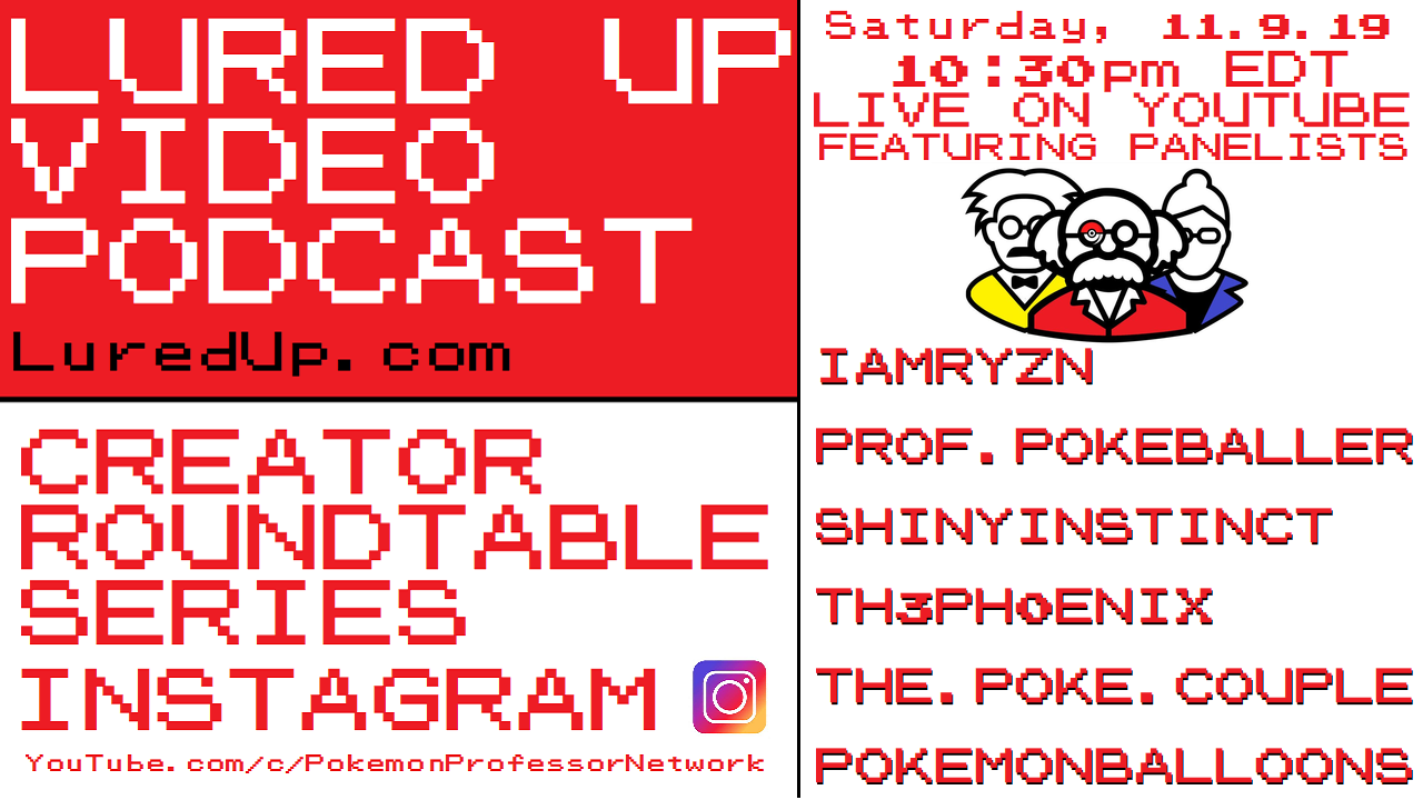 LURED UP PODCAST - Creator Roundtable - Instagram episode artwork