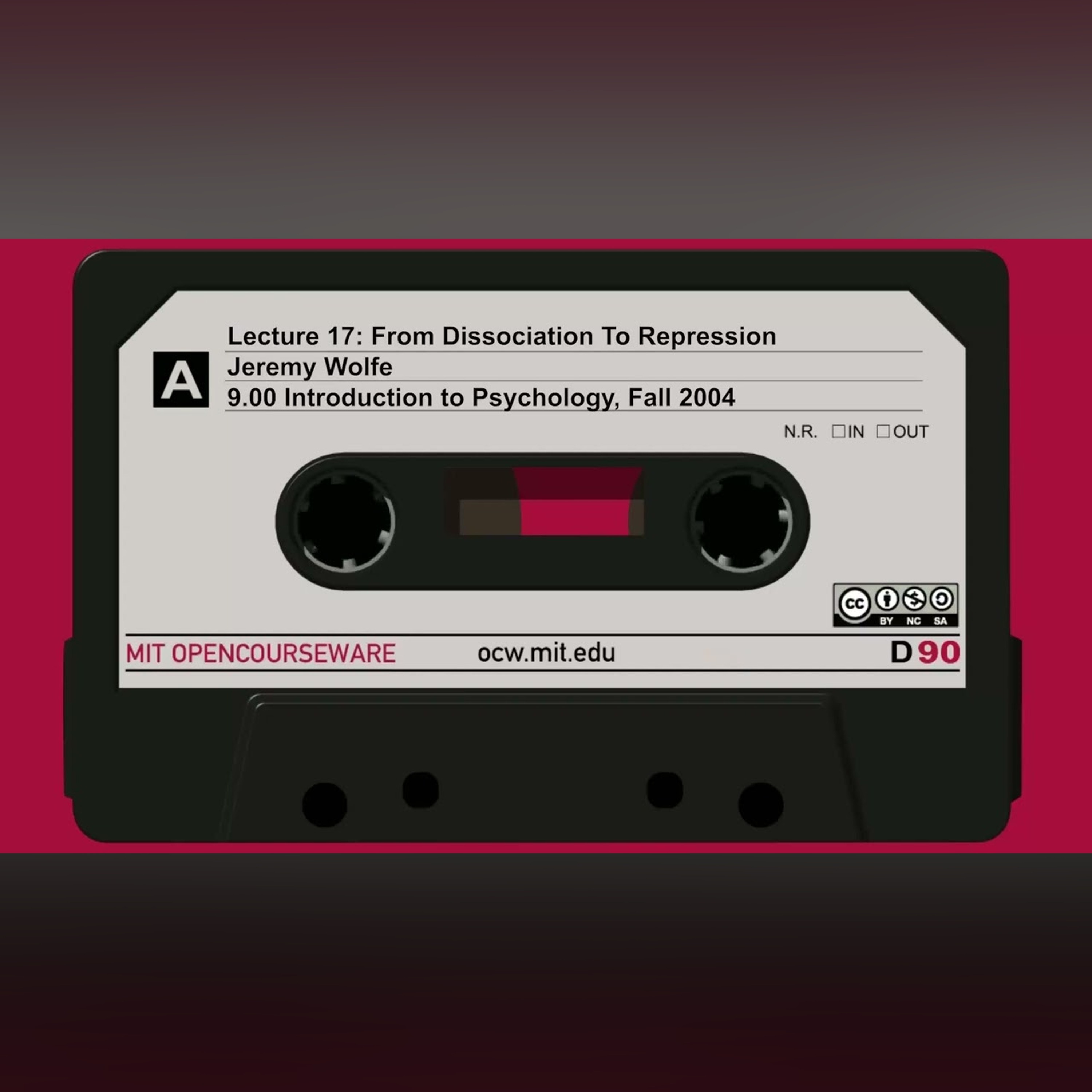 17. From Dissociation To Repression (audio only)