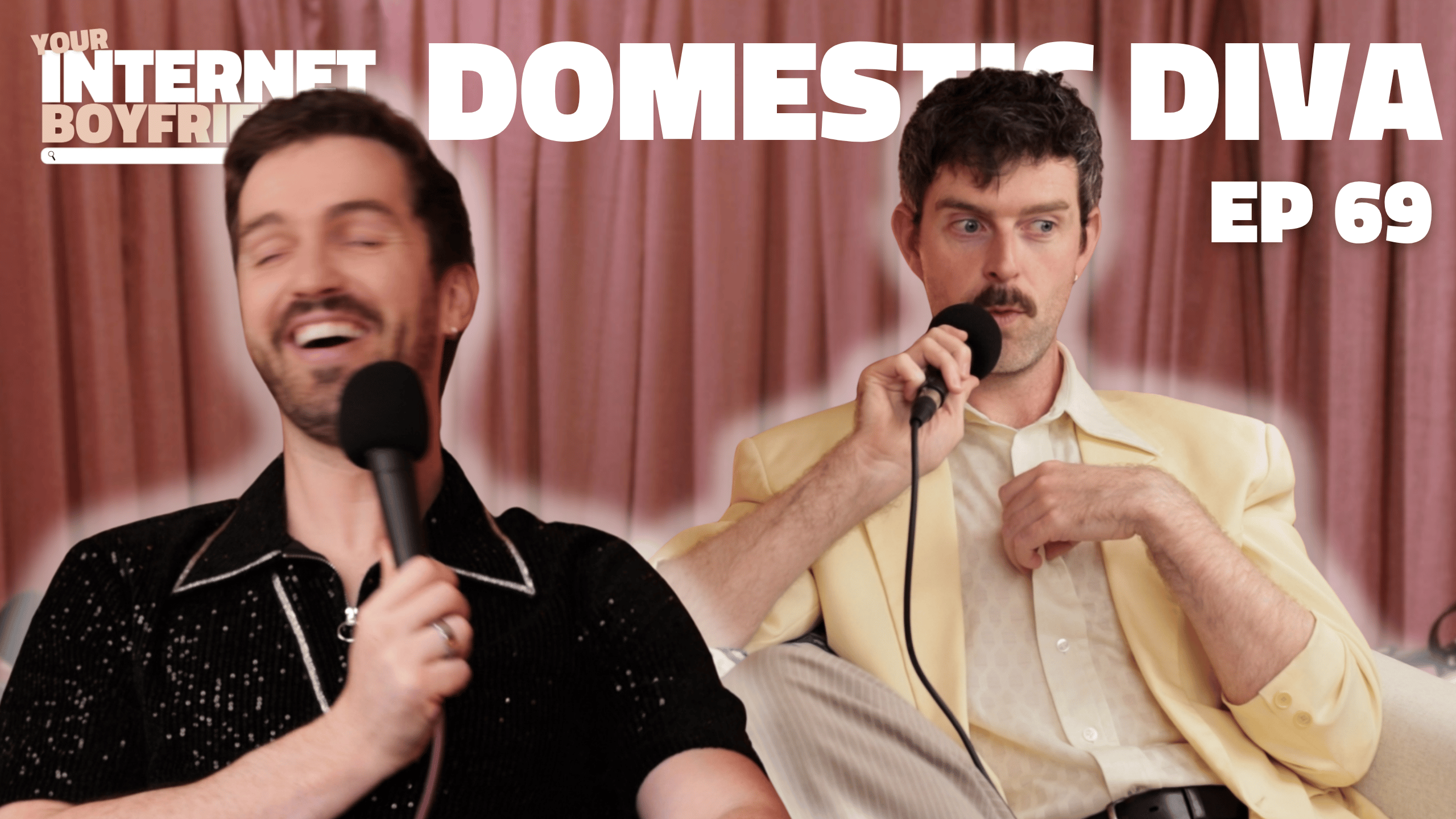 #69 Mark cleans his house on TV show Domestic Divas podcast artwork