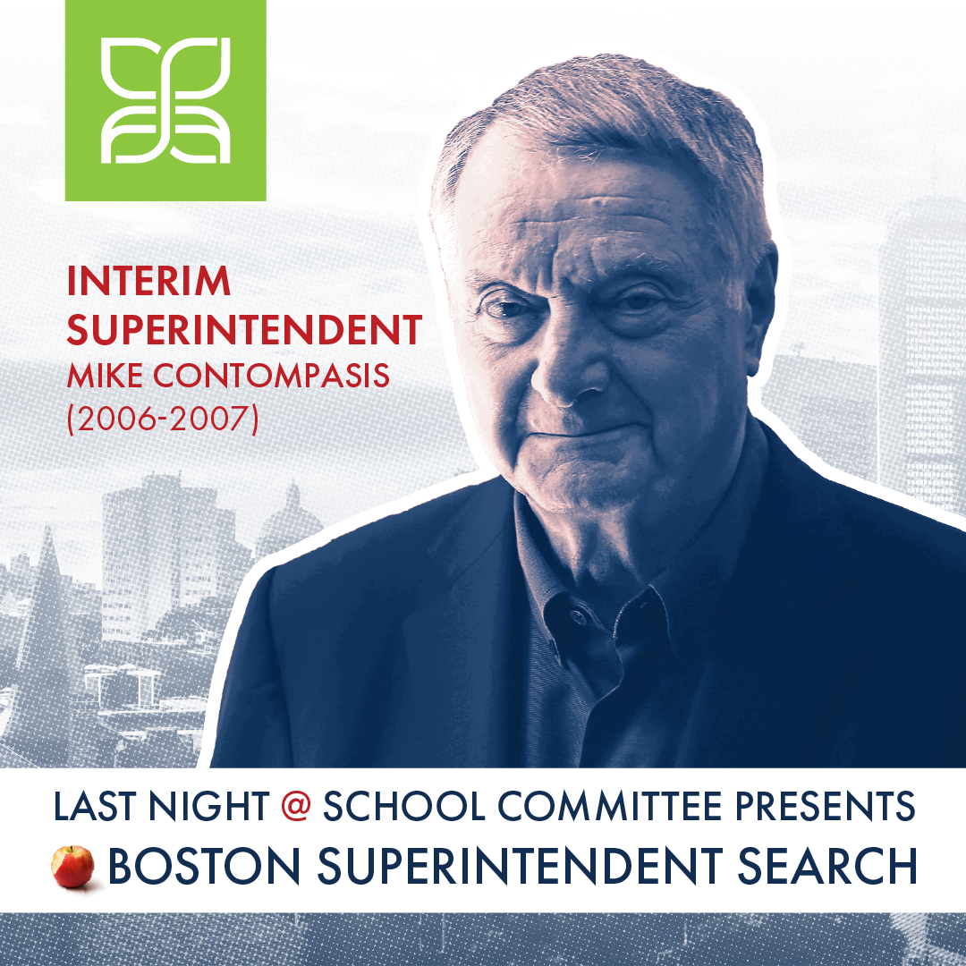 Boston Superintendent Search: Interim Superintendent Mike Contompasis (2006-2007) episode artwork