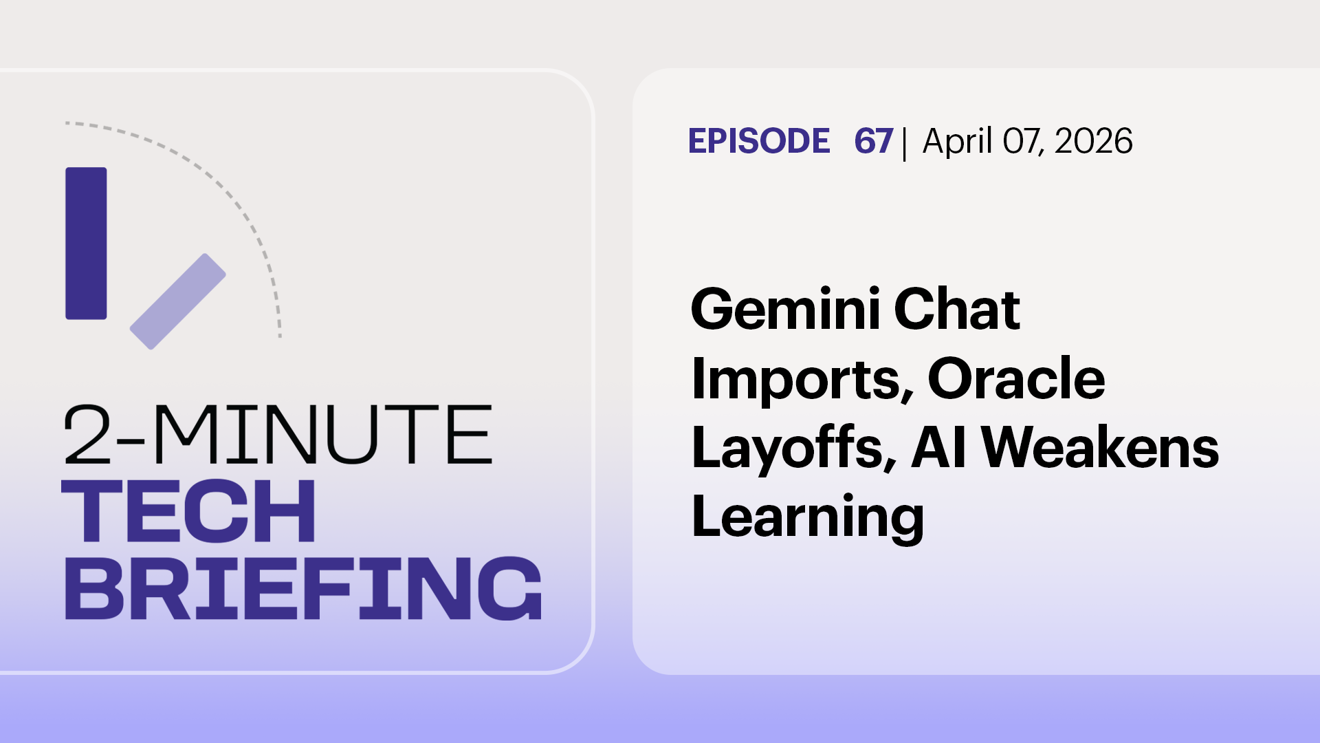 2-Minute Tech Briefing