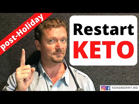 KETO Restart After the Falling OFF the Wagon (7 Steps)