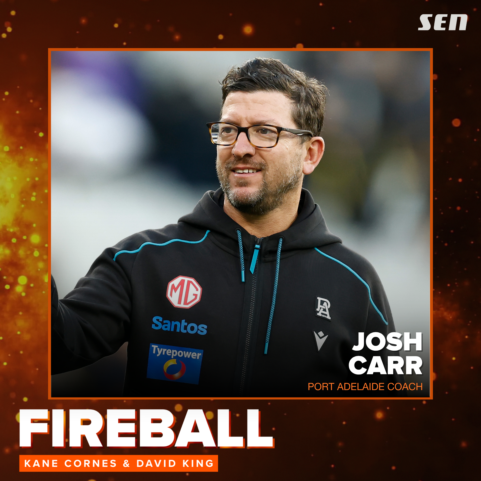 Port Adelaide coach Josh Carr (06.07.26) episode artwork